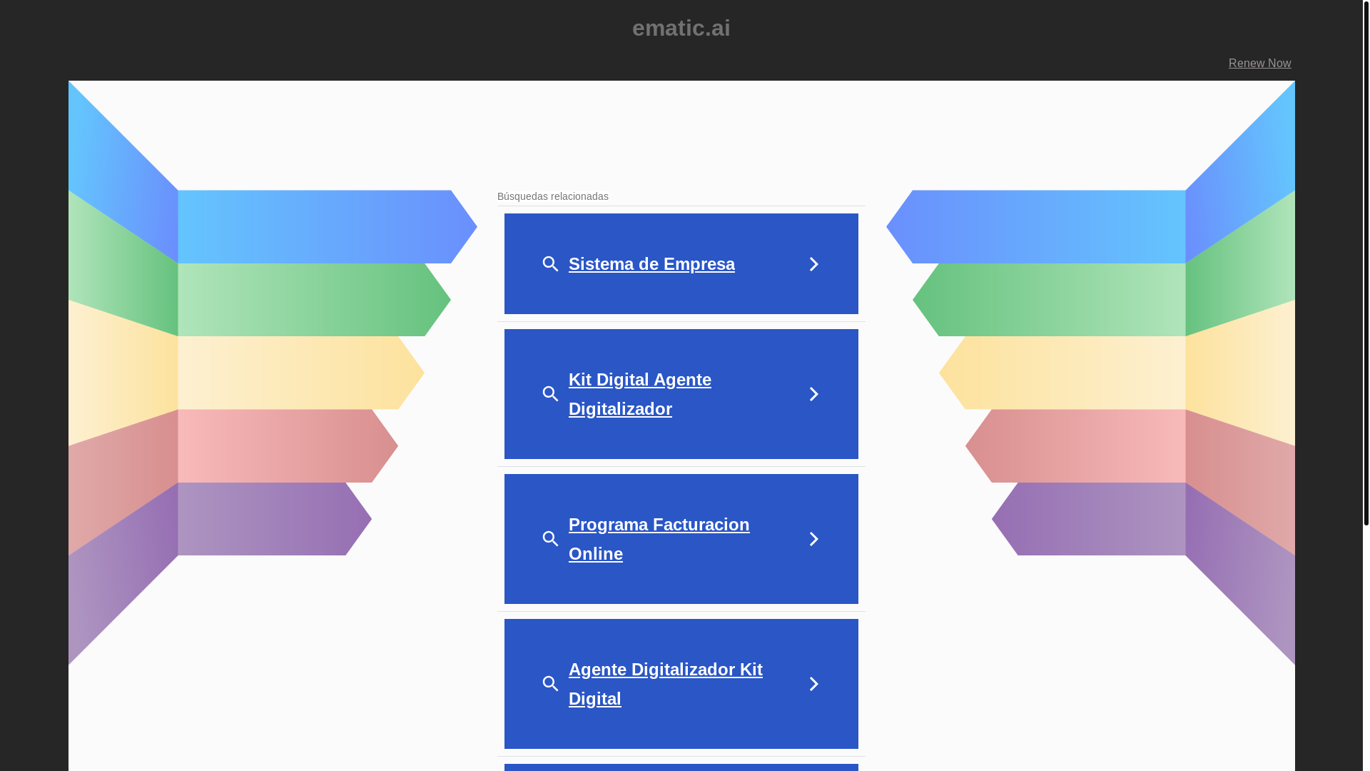 website screenshot of https://ematic.ai/