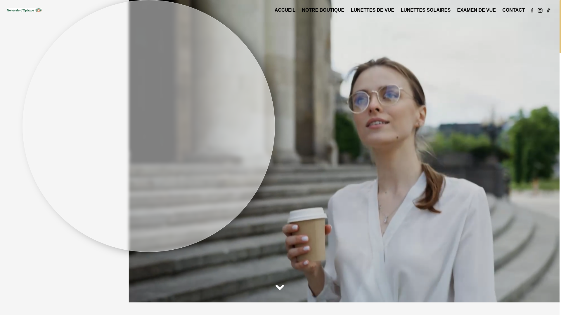 website screenshot of https://green-center-optique-35.fr/