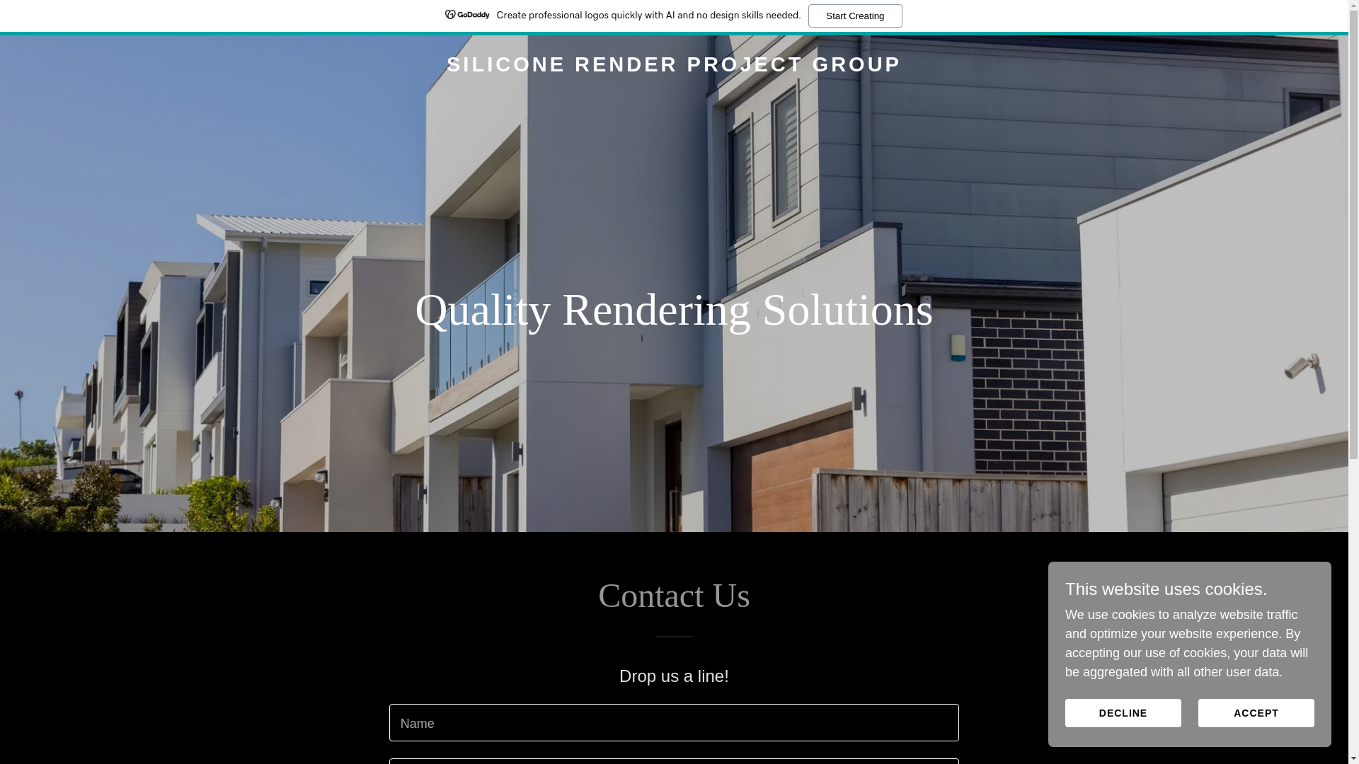 website screenshot of https://siliconerenderprojectgroup.uk/