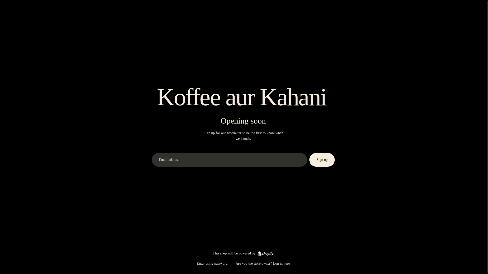 website screenshot of https://koffeeaurkahani.com/