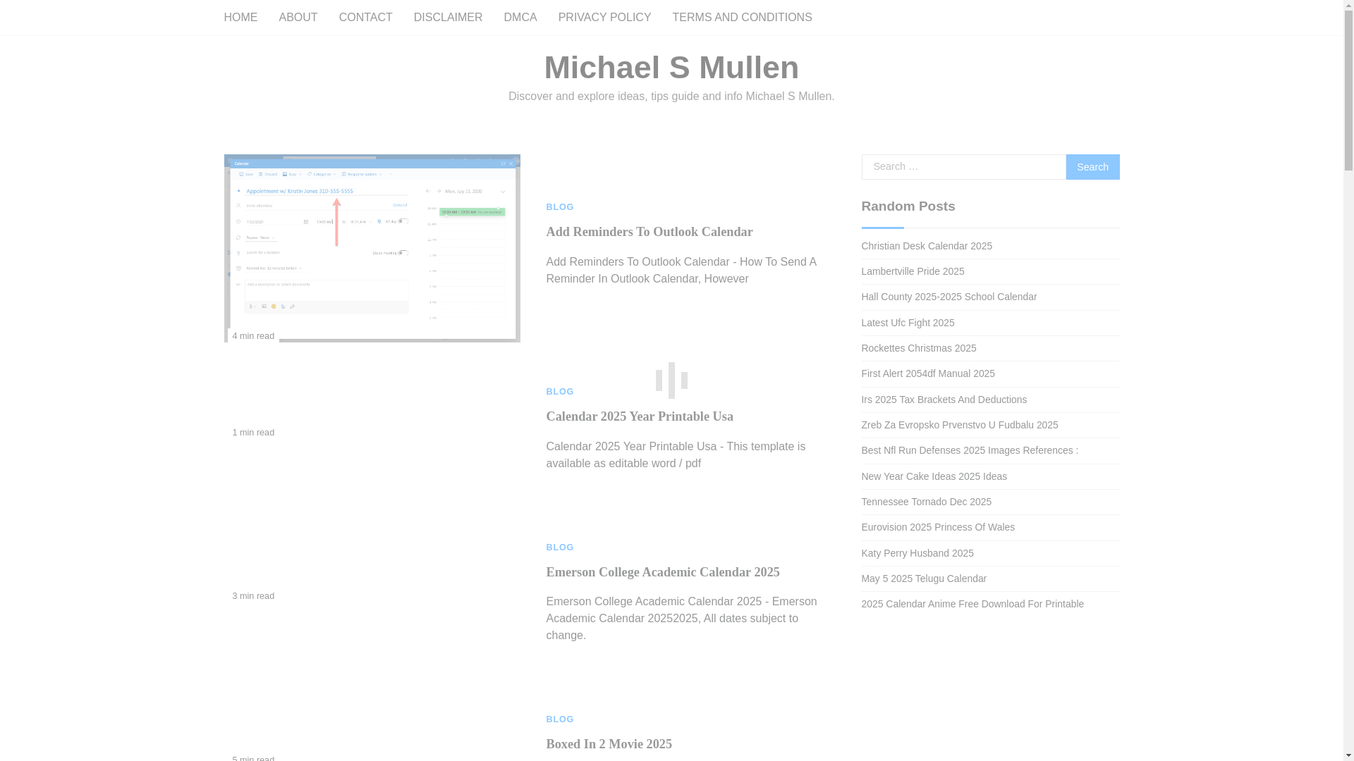 website screenshot of https://michaelsmullen.pages.dev/