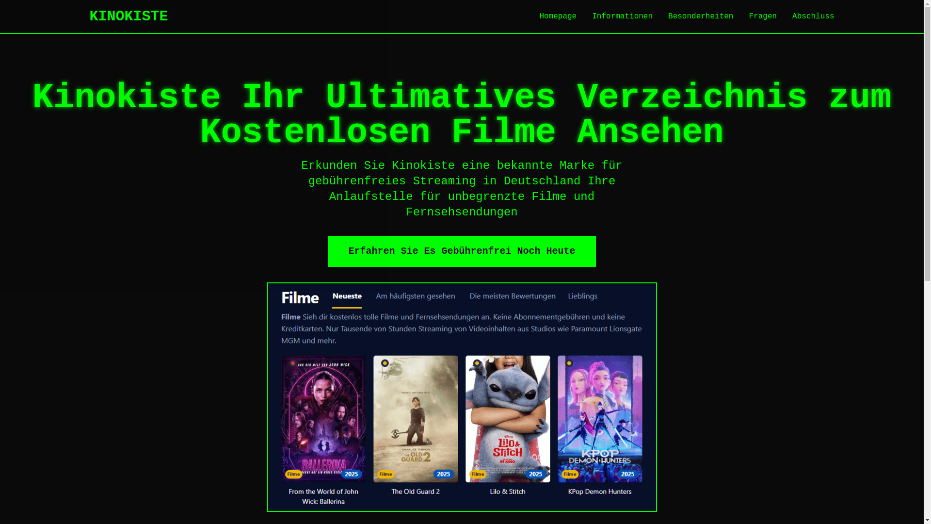 website screenshot of https://kinokiste-yksg.pages.dev/