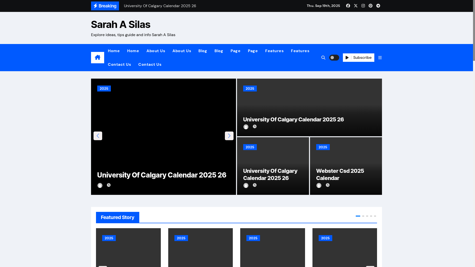 website screenshot of https://sarahasilas.pages.dev/