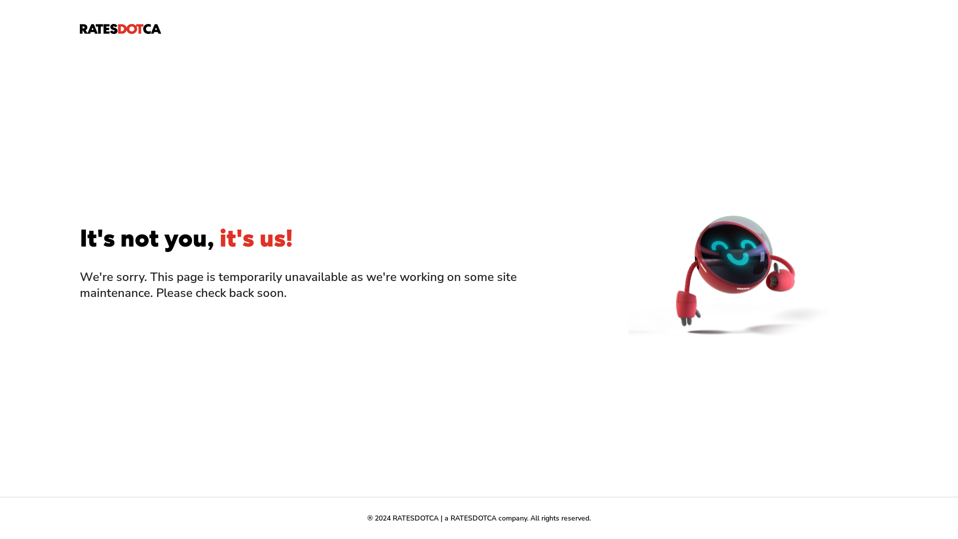 website screenshot of https://maintenance-rdc.pages.dev/