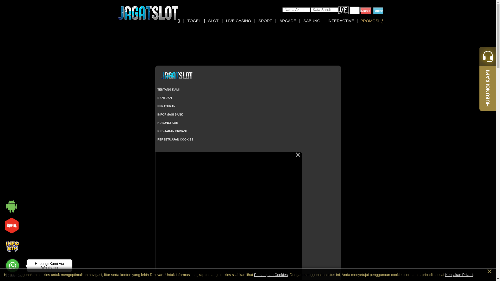 website screenshot of https://jagatbayan.lat/