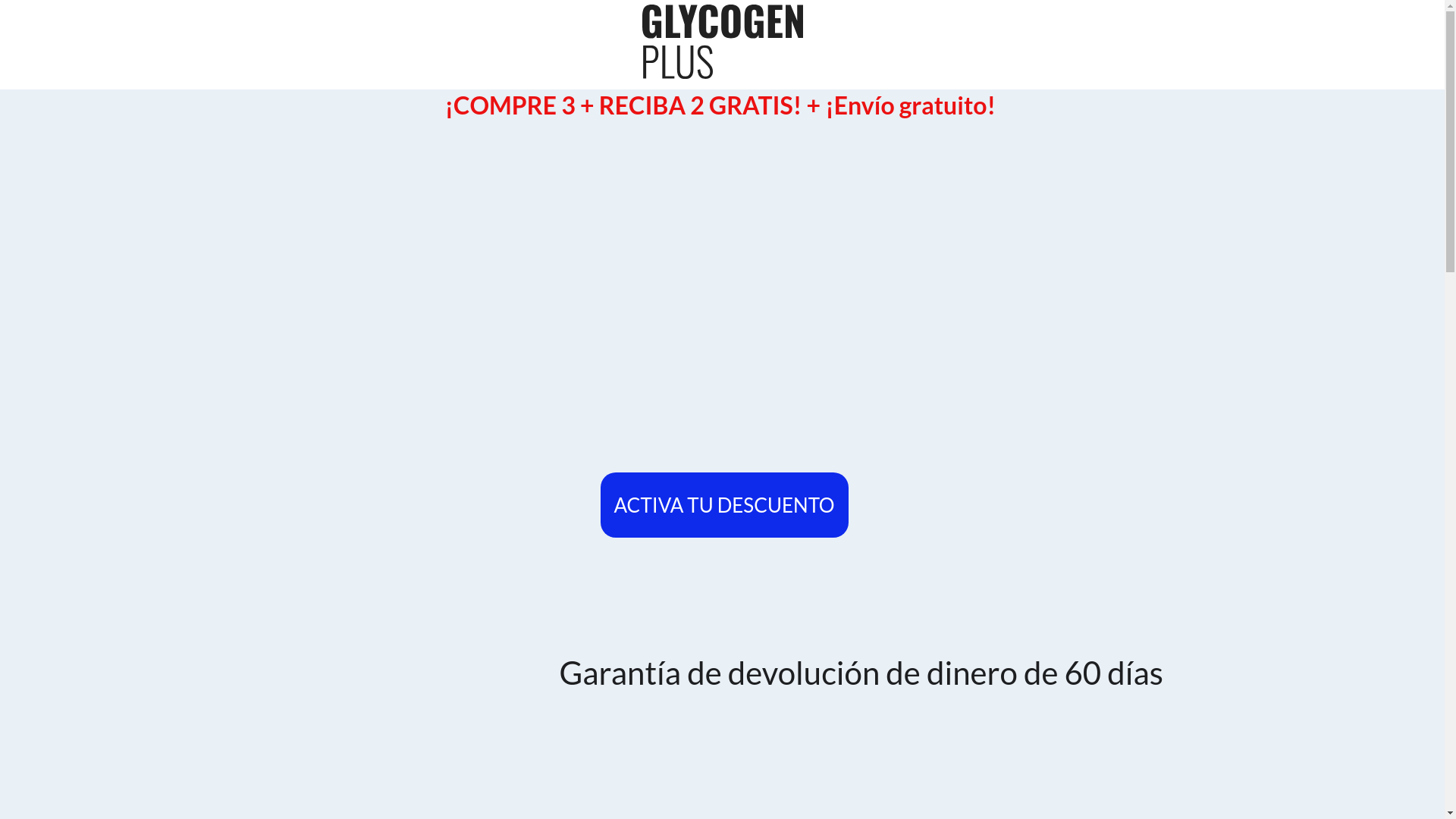 website screenshot of https://glycogenplus.fun/