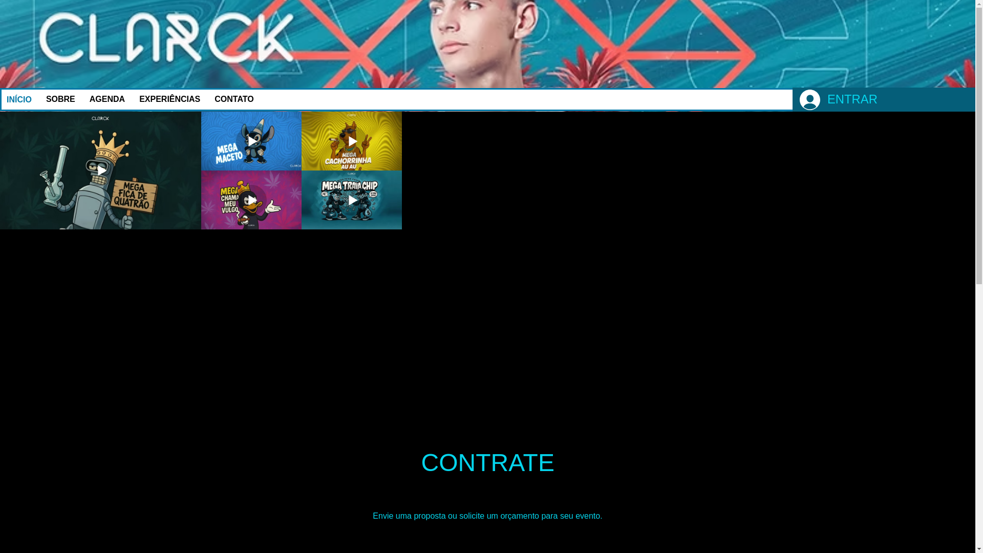 website screenshot of https://djclarck.com.br/