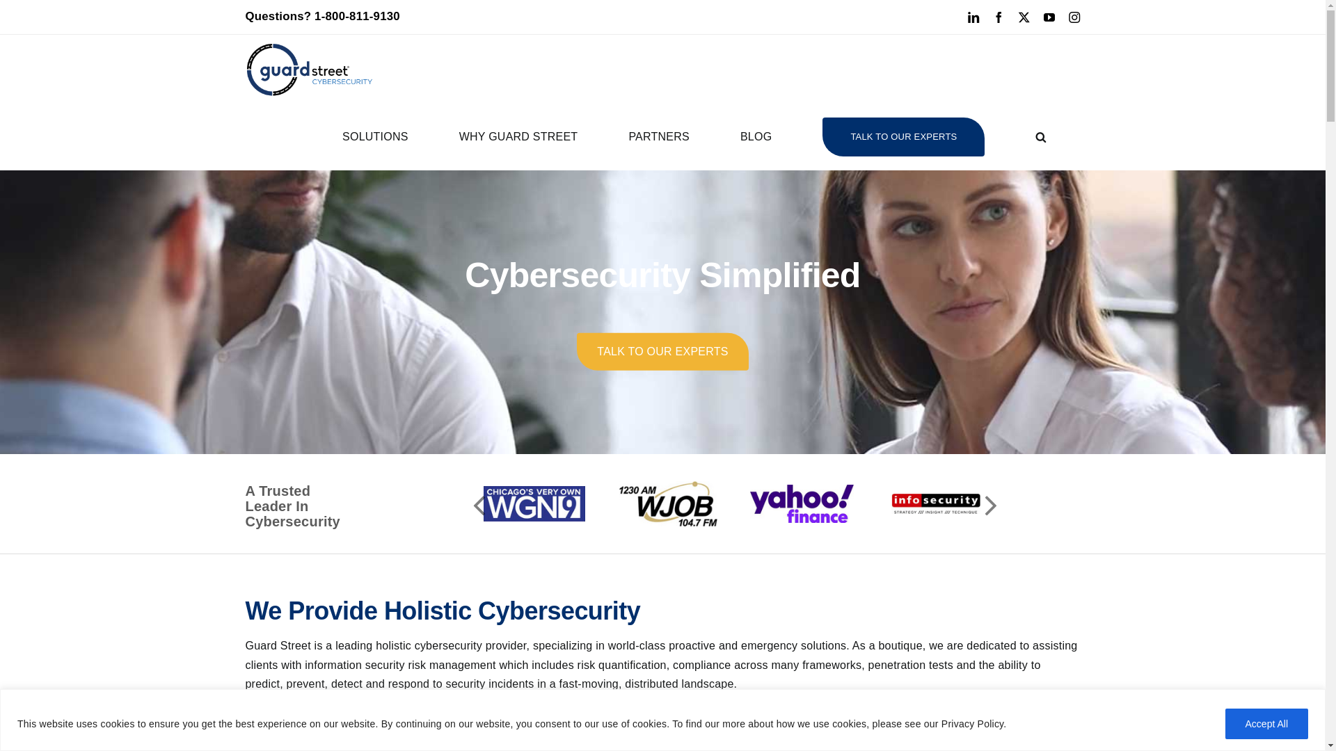 website screenshot of https://guardstreet.com/