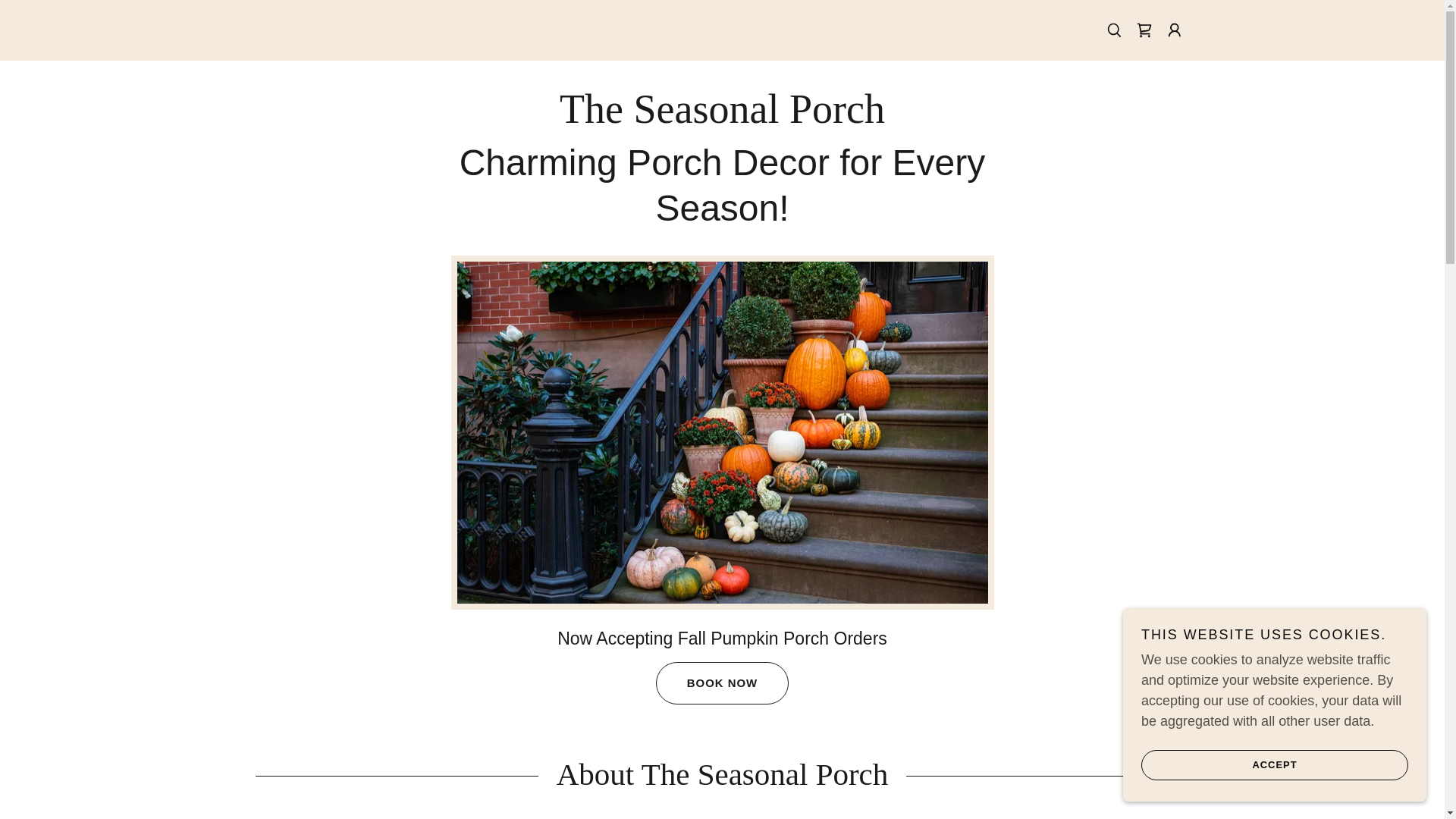 website screenshot of https://seasonalporchllc.com/
