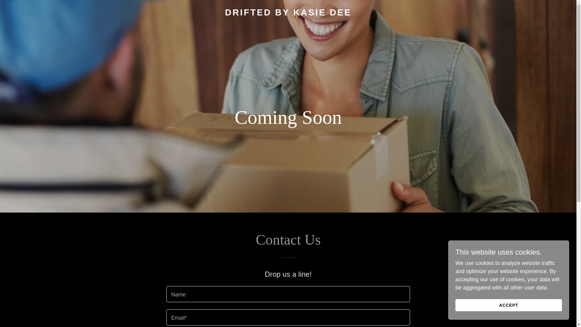 website screenshot of https://shopdrifted.com/