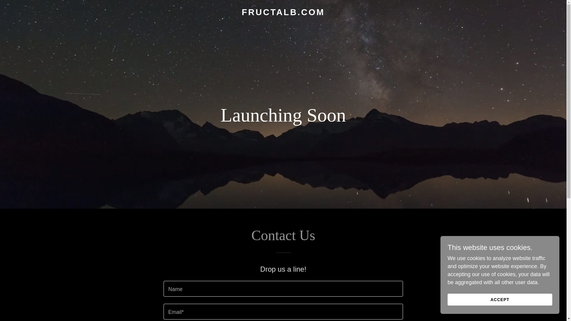 website screenshot of https://fructalb.com/