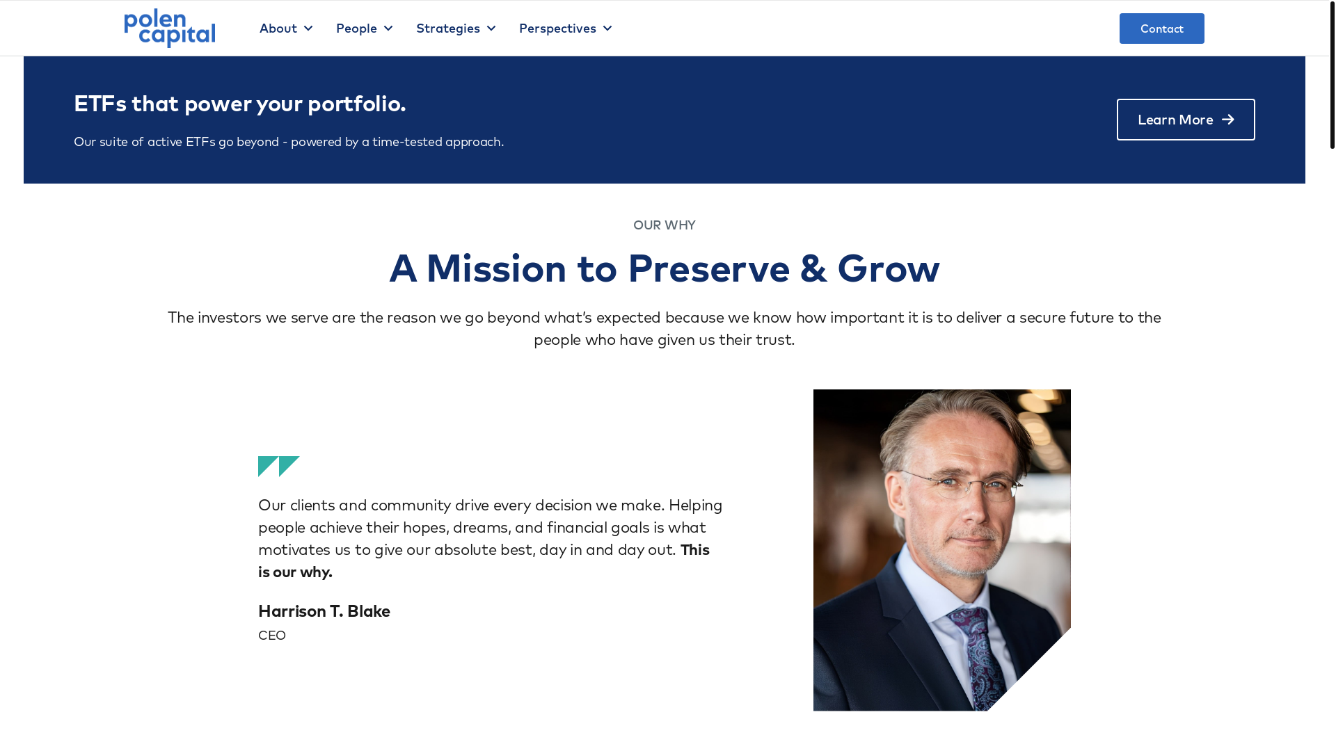 website screenshot of https://polencapital-am.top/