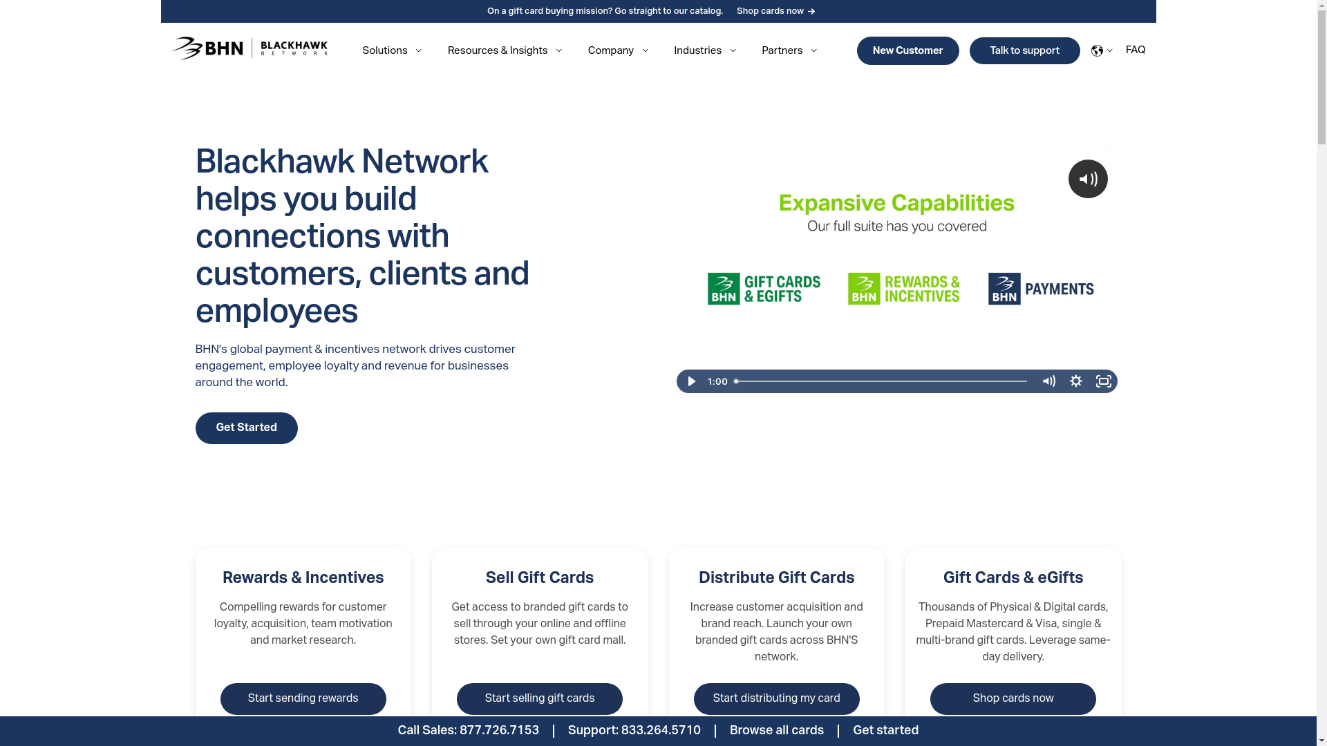 website screenshot of https://prod-schema-blackhawk-network.pantheonsite.io/