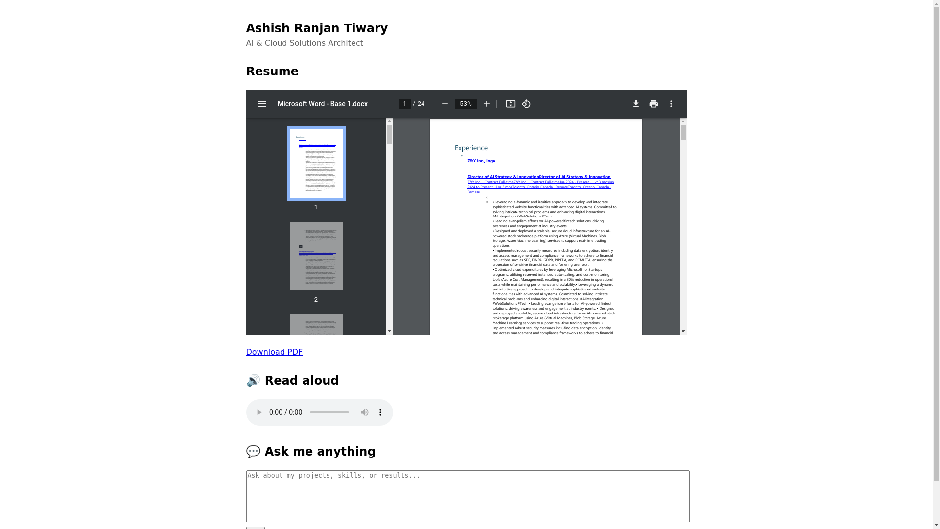 website screenshot of https://artnai.ca/