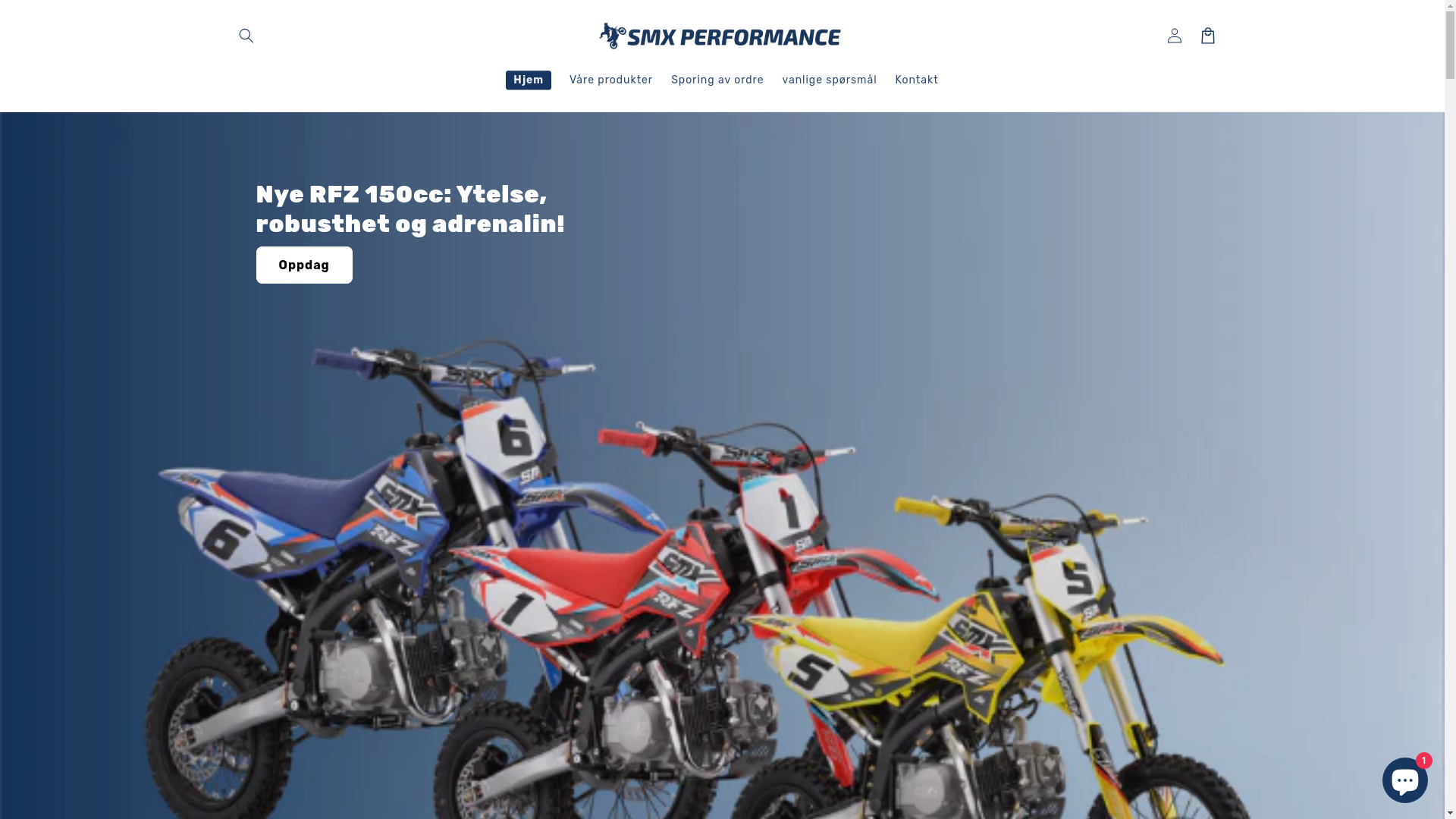 website screenshot of https://smxperformance-nv.com/