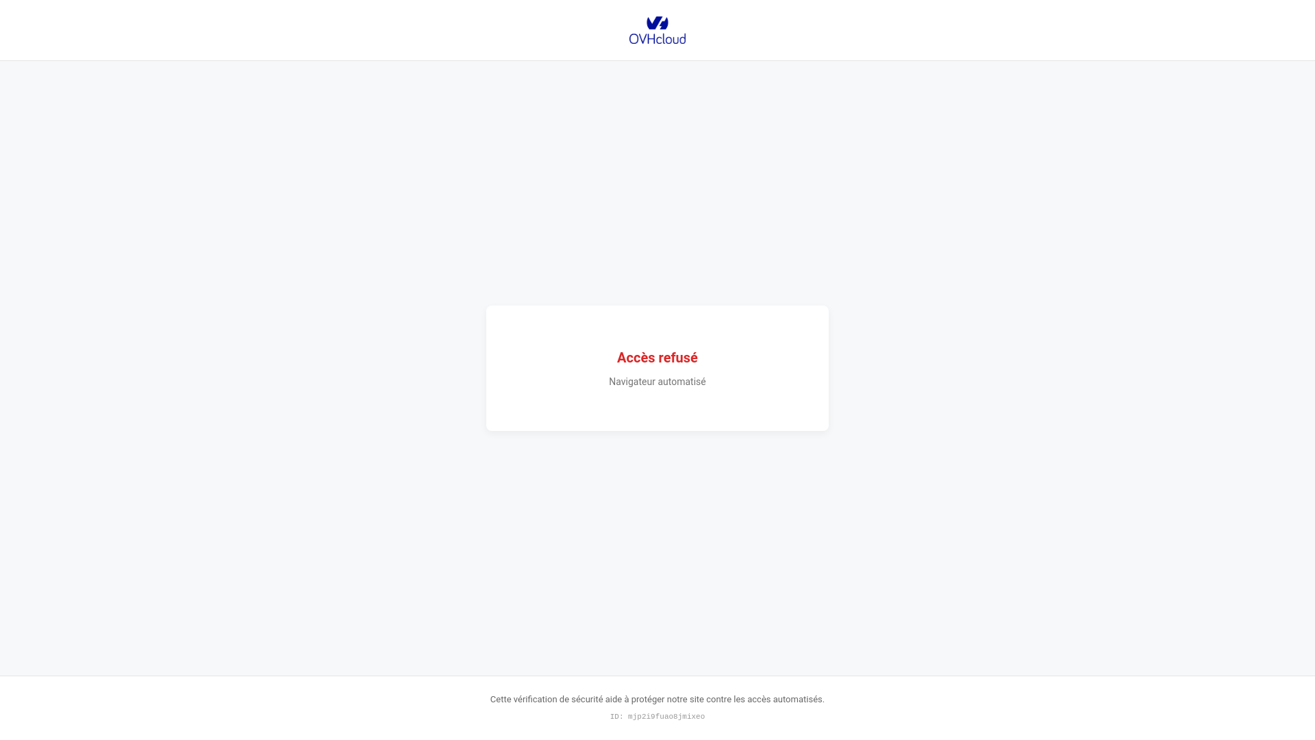 website screenshot of https://ovhfrance.com/FR658E5F2EZ560000/FR2025-17-12/
