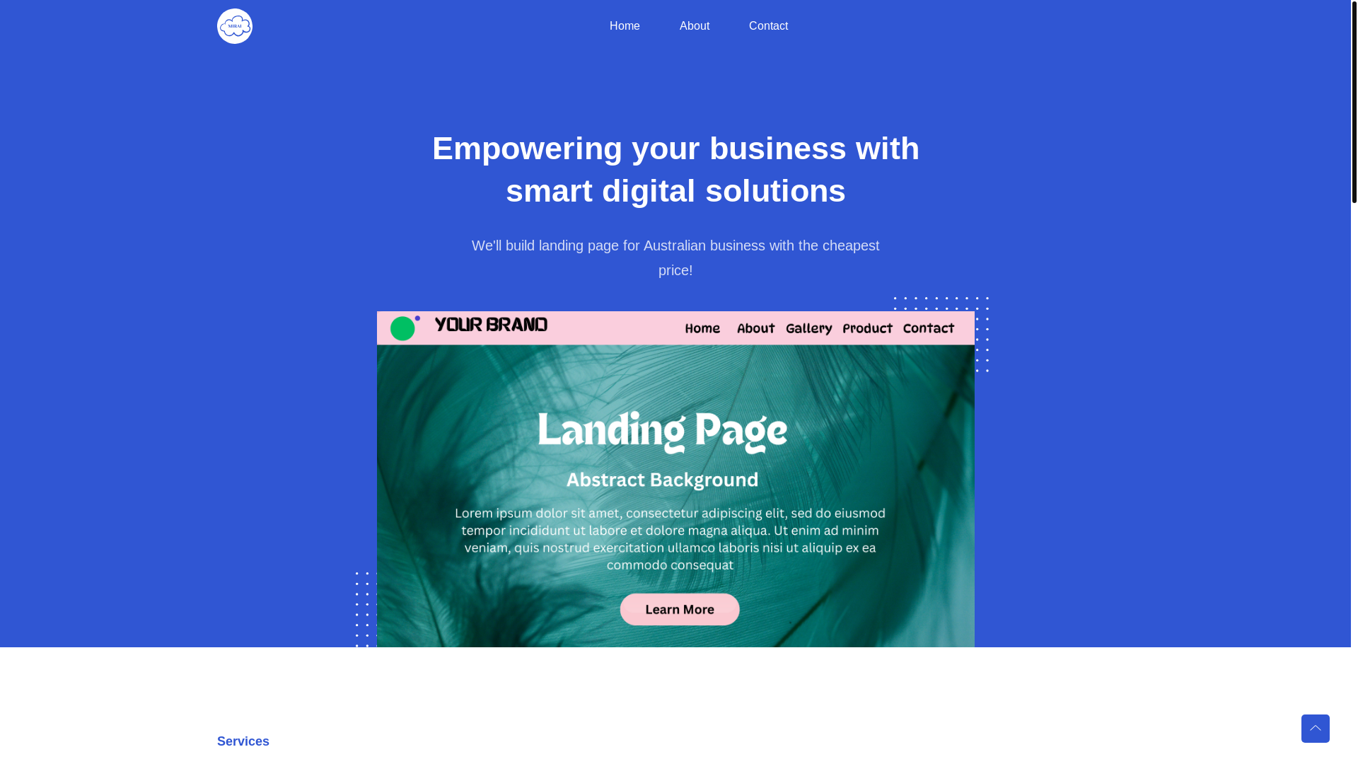 website screenshot of https://landing-page-css.pages.dev/