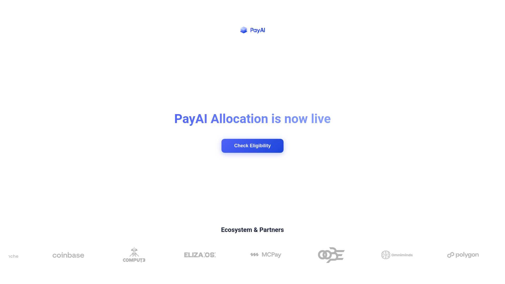 website screenshot of https://check-payai.network/