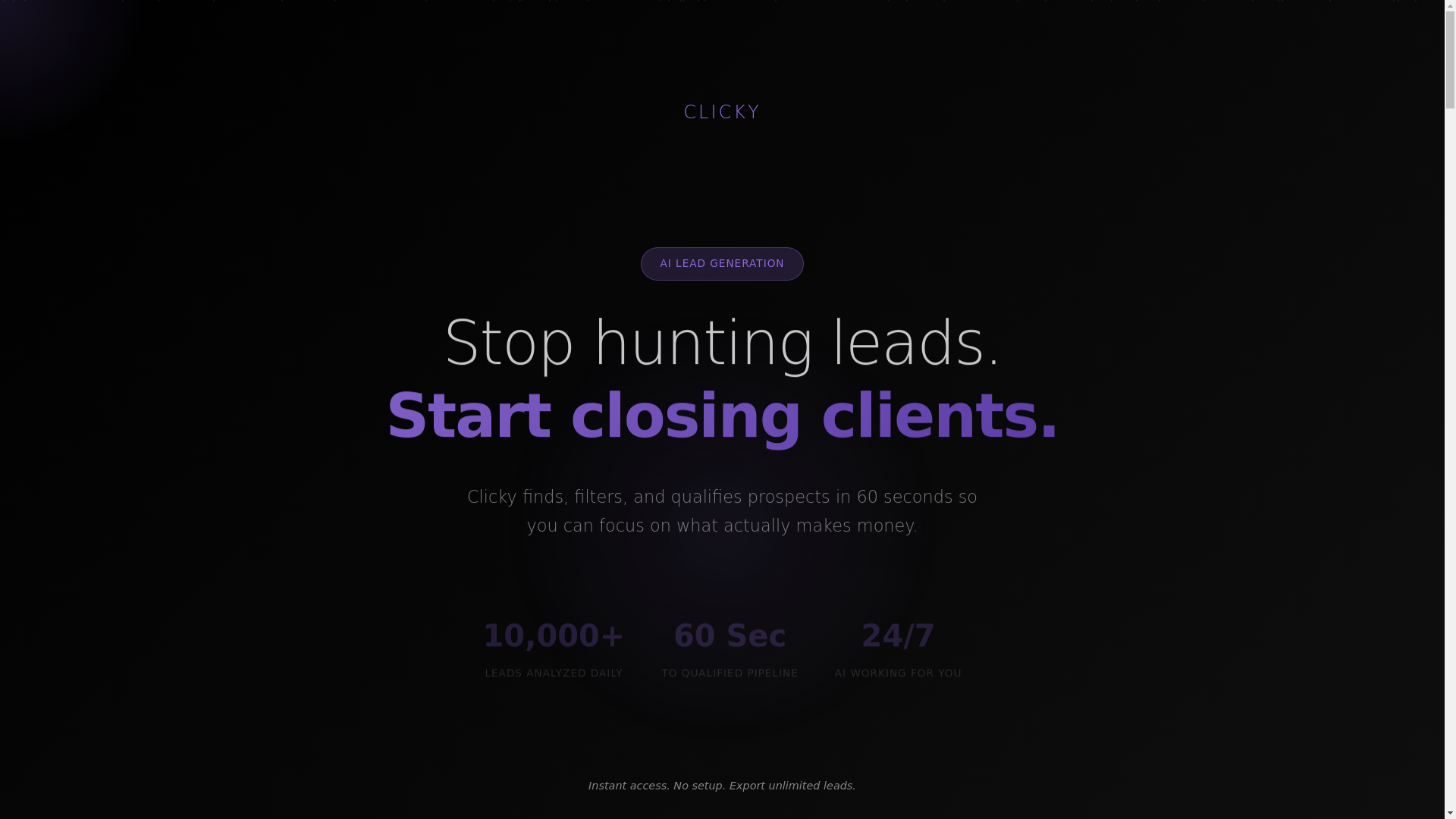 website screenshot of https://clicky-3pz.pages.dev/