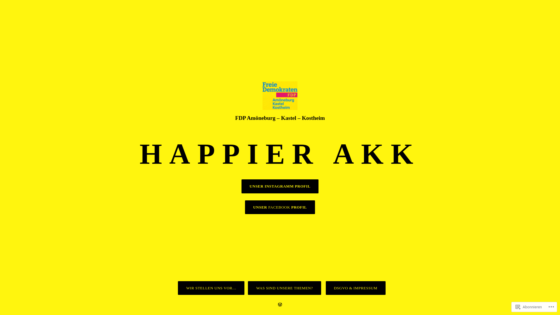 website screenshot of https://fdp-akk-wiesbaden.de/
