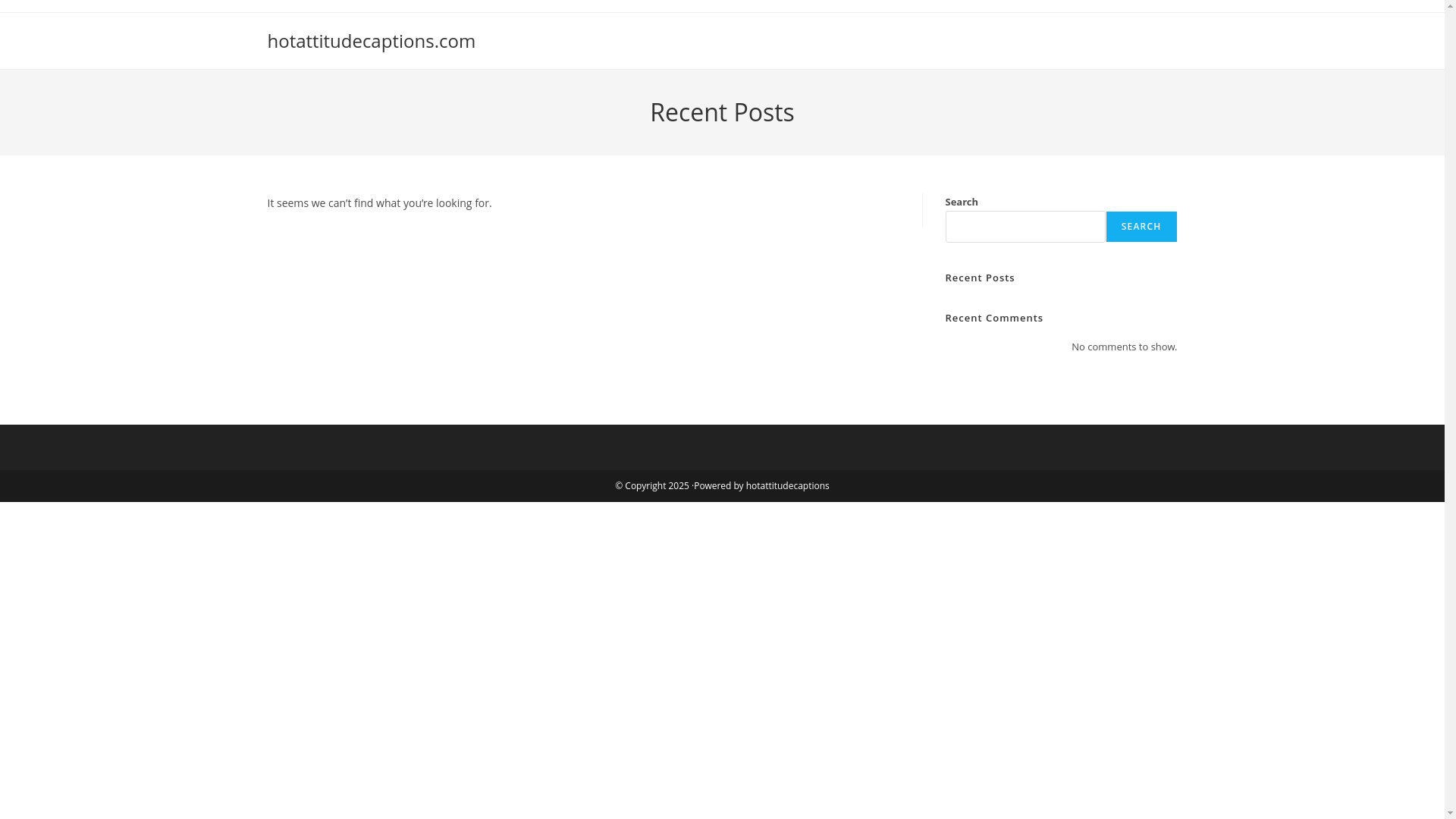 website screenshot of https://hotattitudecaptions.com/