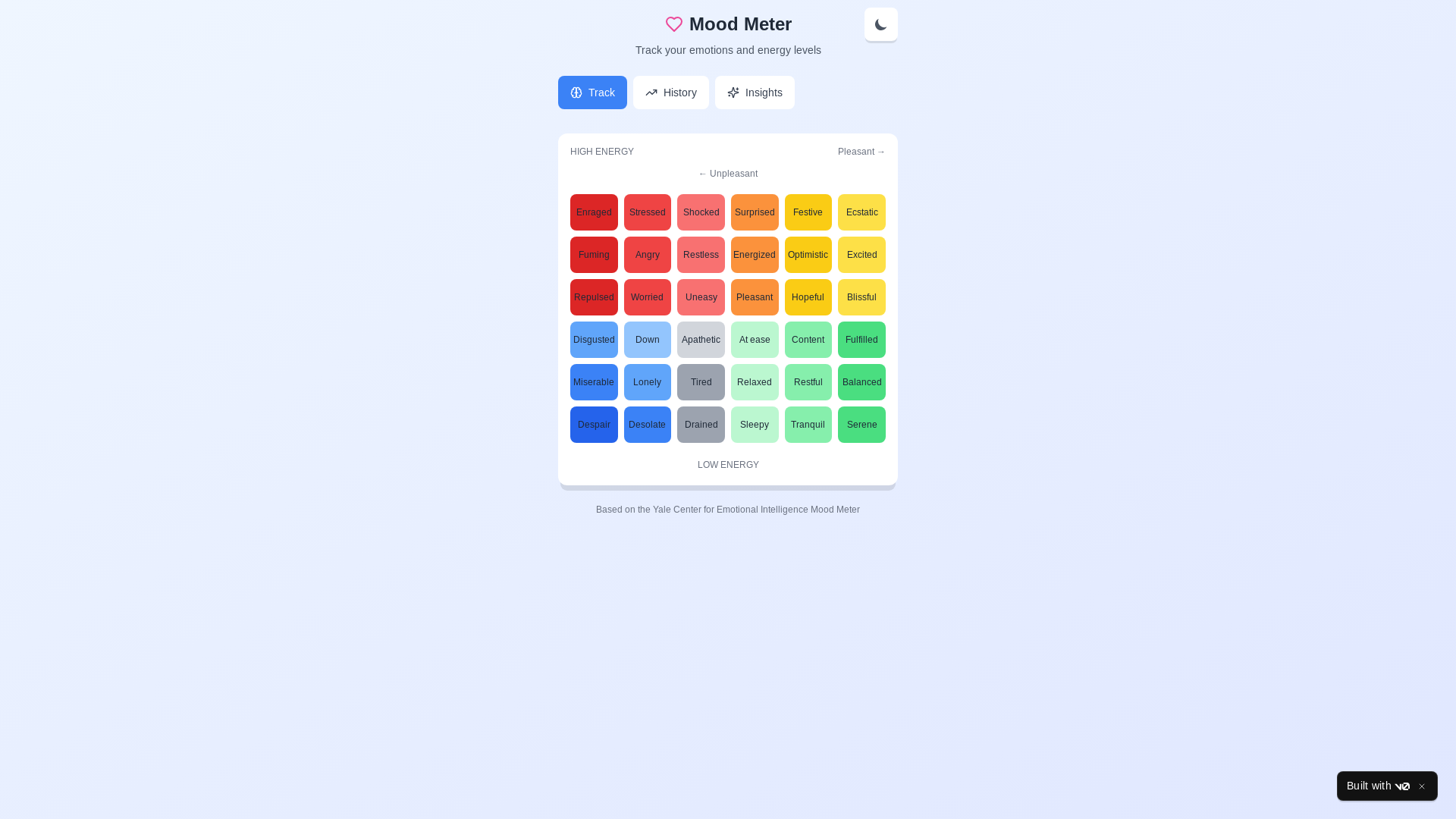 website screenshot of https://moodmetertracker.com/