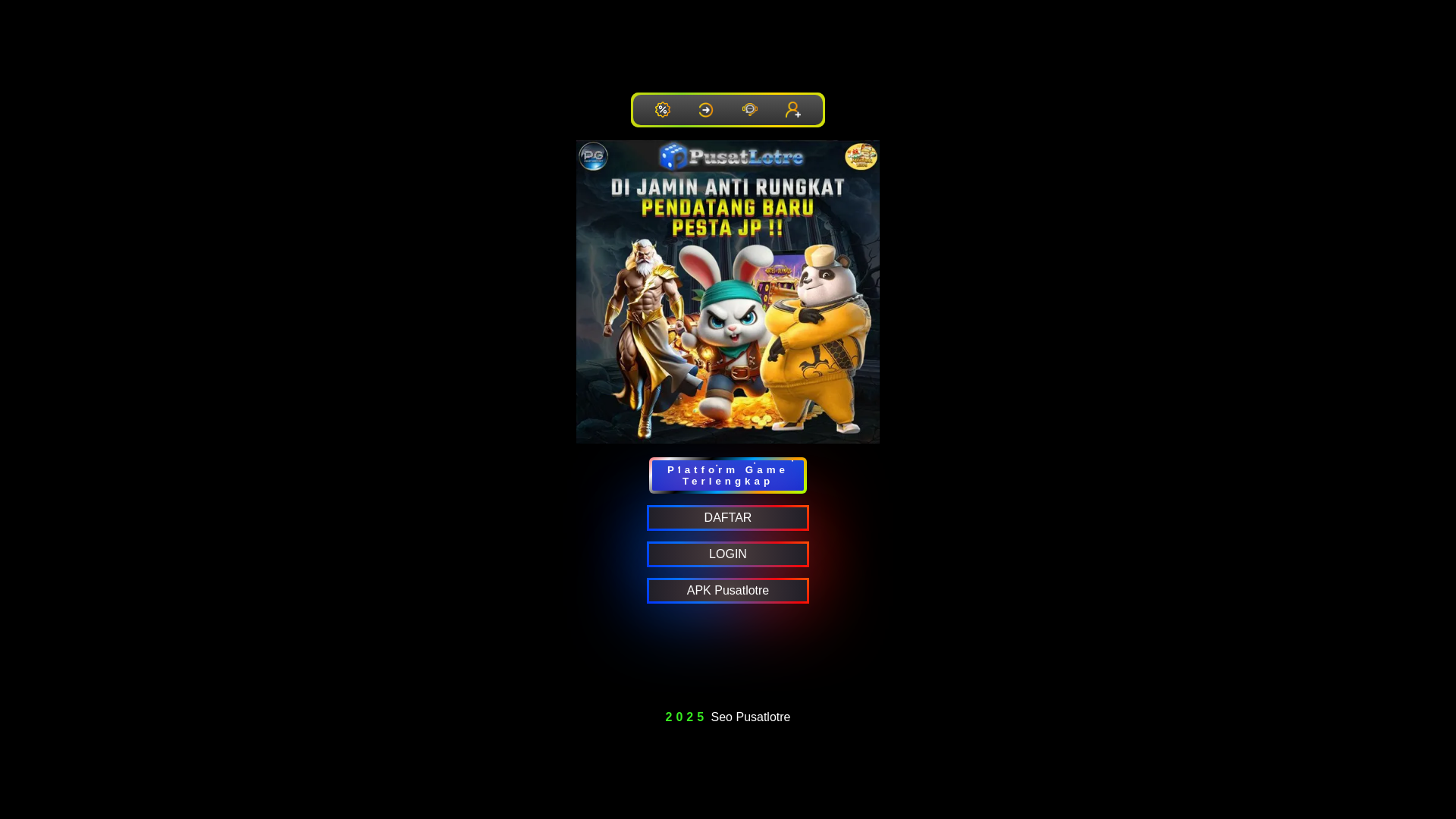 website screenshot of https://slot-dana-antirungkad.pages.dev/