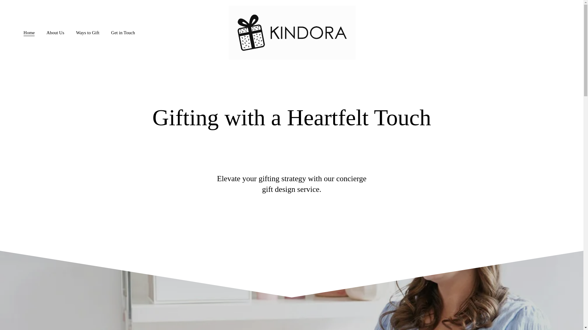 website screenshot of https://kindoraconcierge.ca/