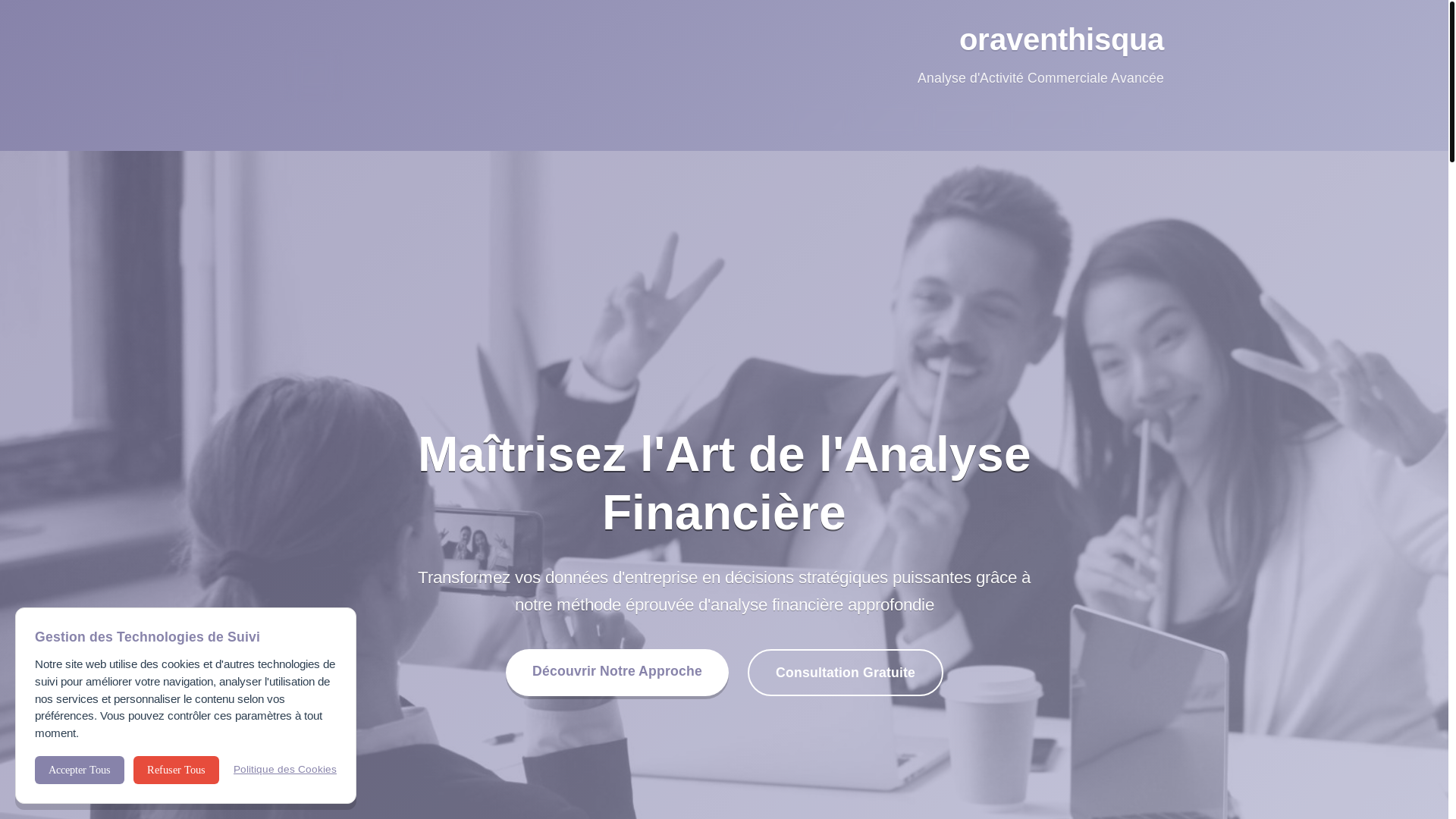 website screenshot of https://oraventhisqua.com/