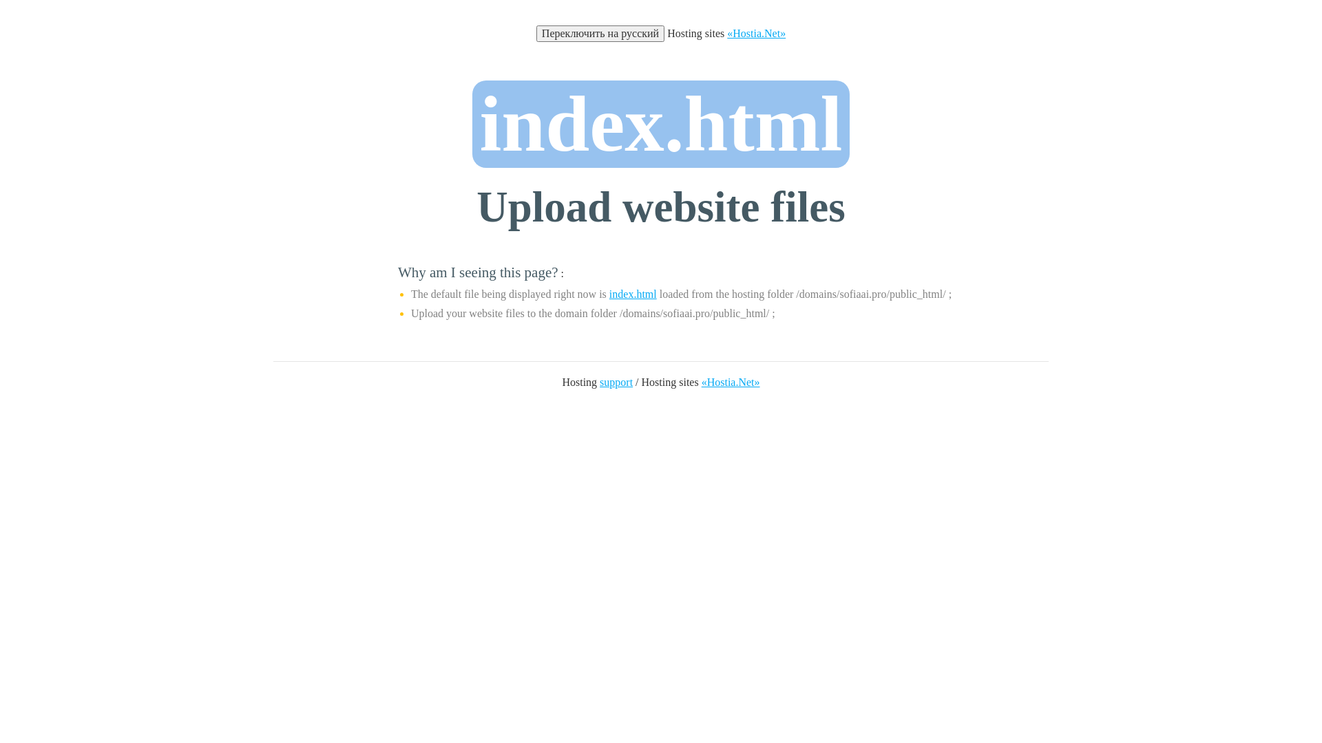 website screenshot of https://sofiaai.pro/