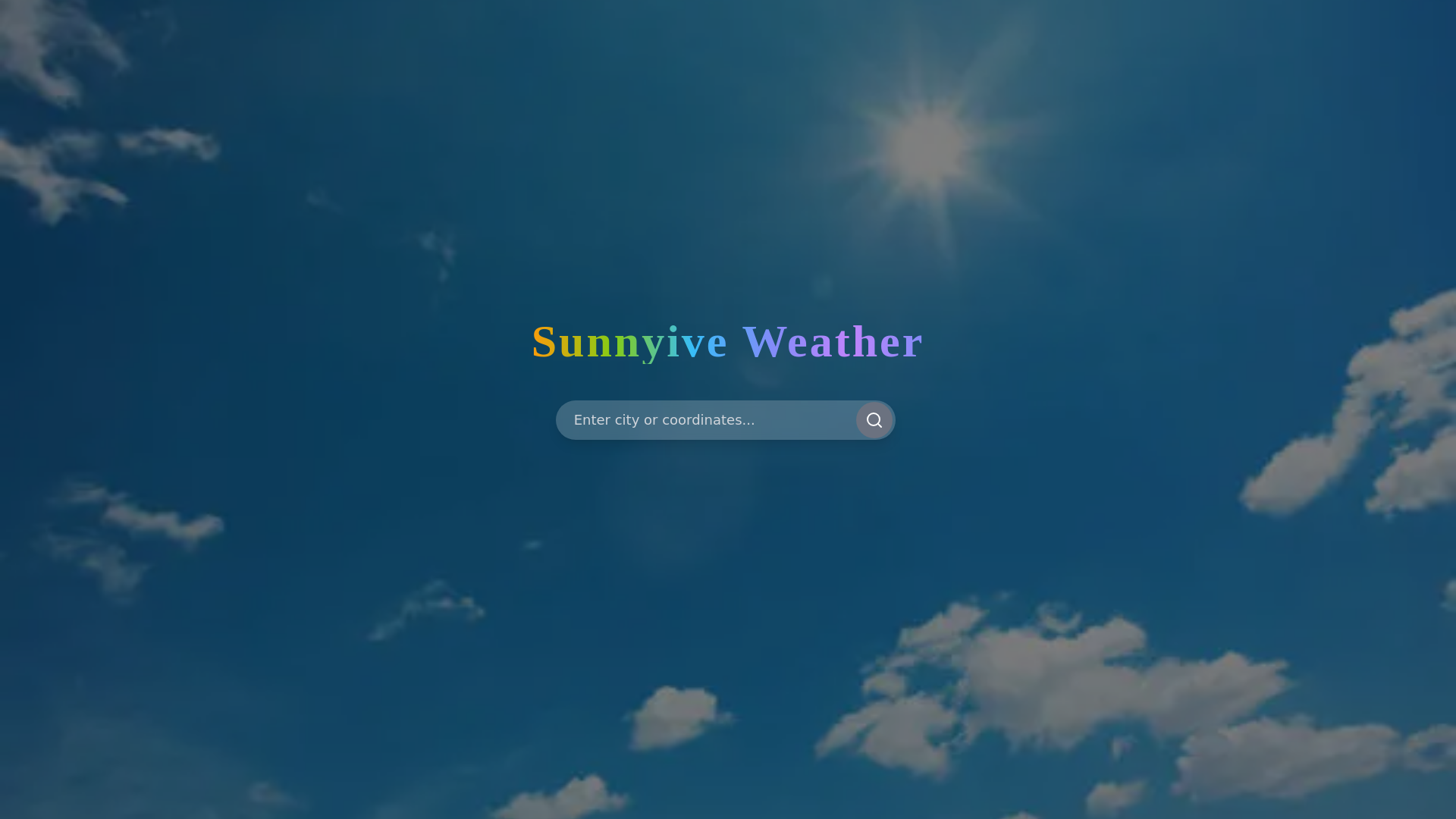 website screenshot of https://sunnyive.pages.dev/