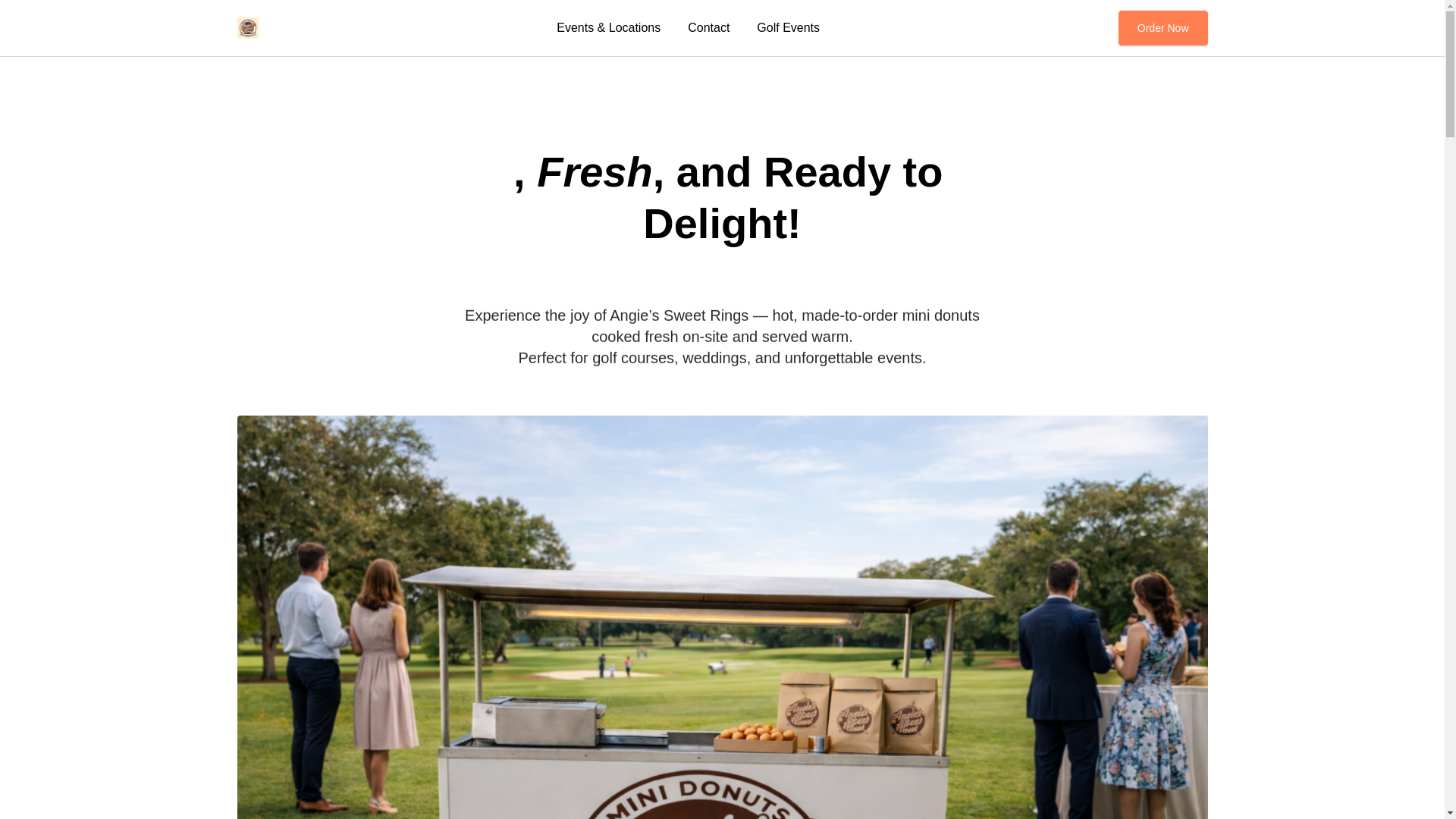 website screenshot of https://angiessweetrings.com/