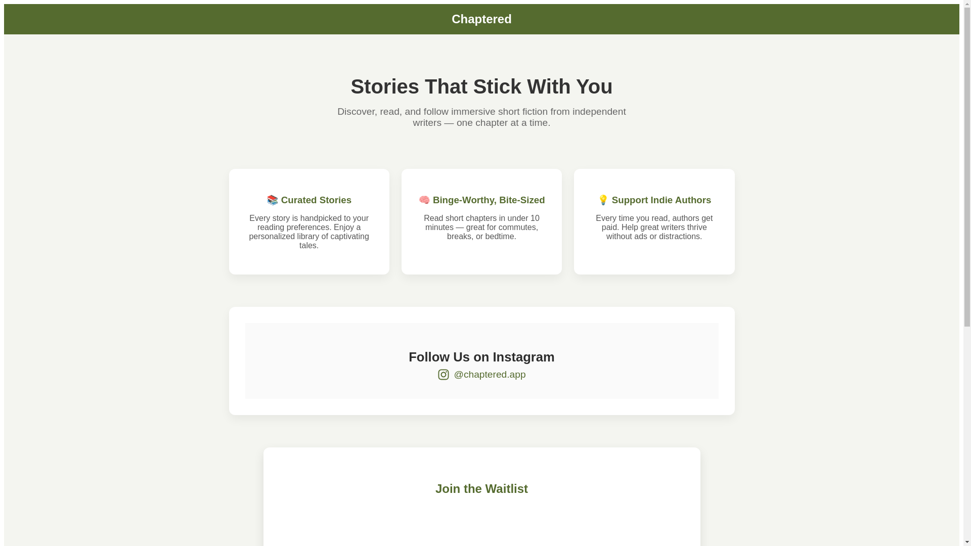 website screenshot of https://chaptered-page.pages.dev/
