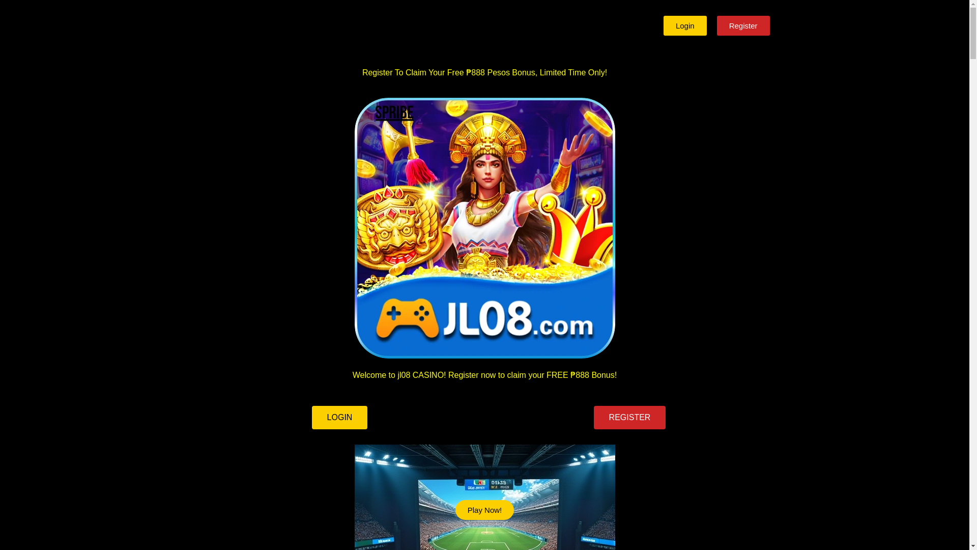 website screenshot of https://jl08casino.com/