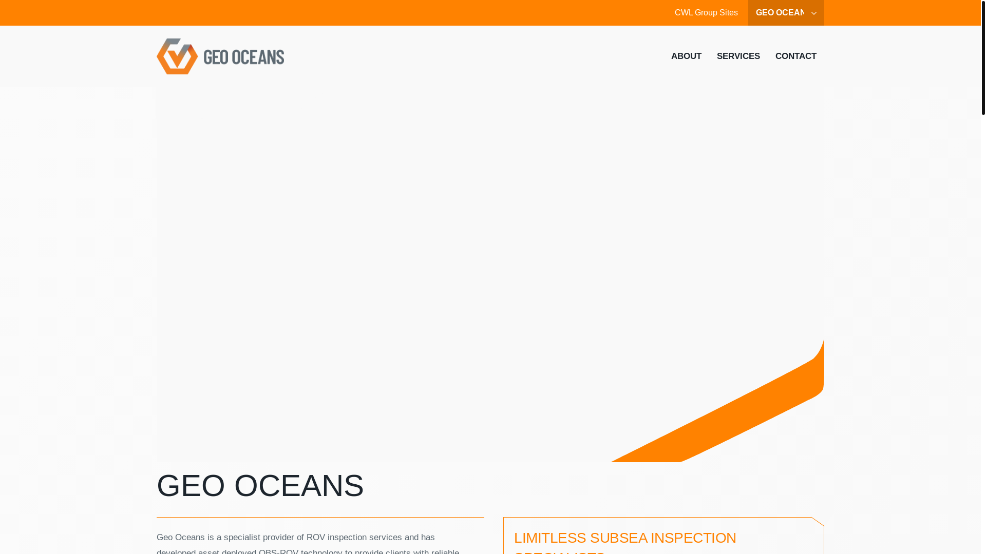 website screenshot of https://geooceans.online/