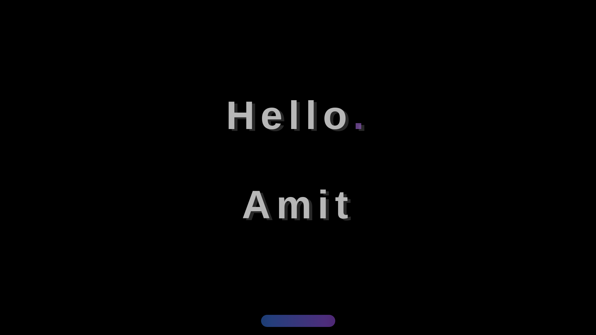 website screenshot of https://amsharma.dev/