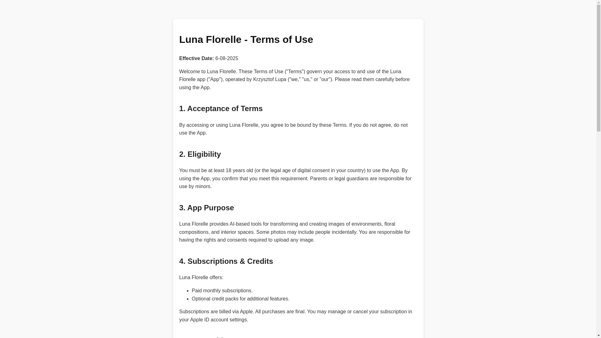 website screenshot of https://terms-of-use.pages.dev/