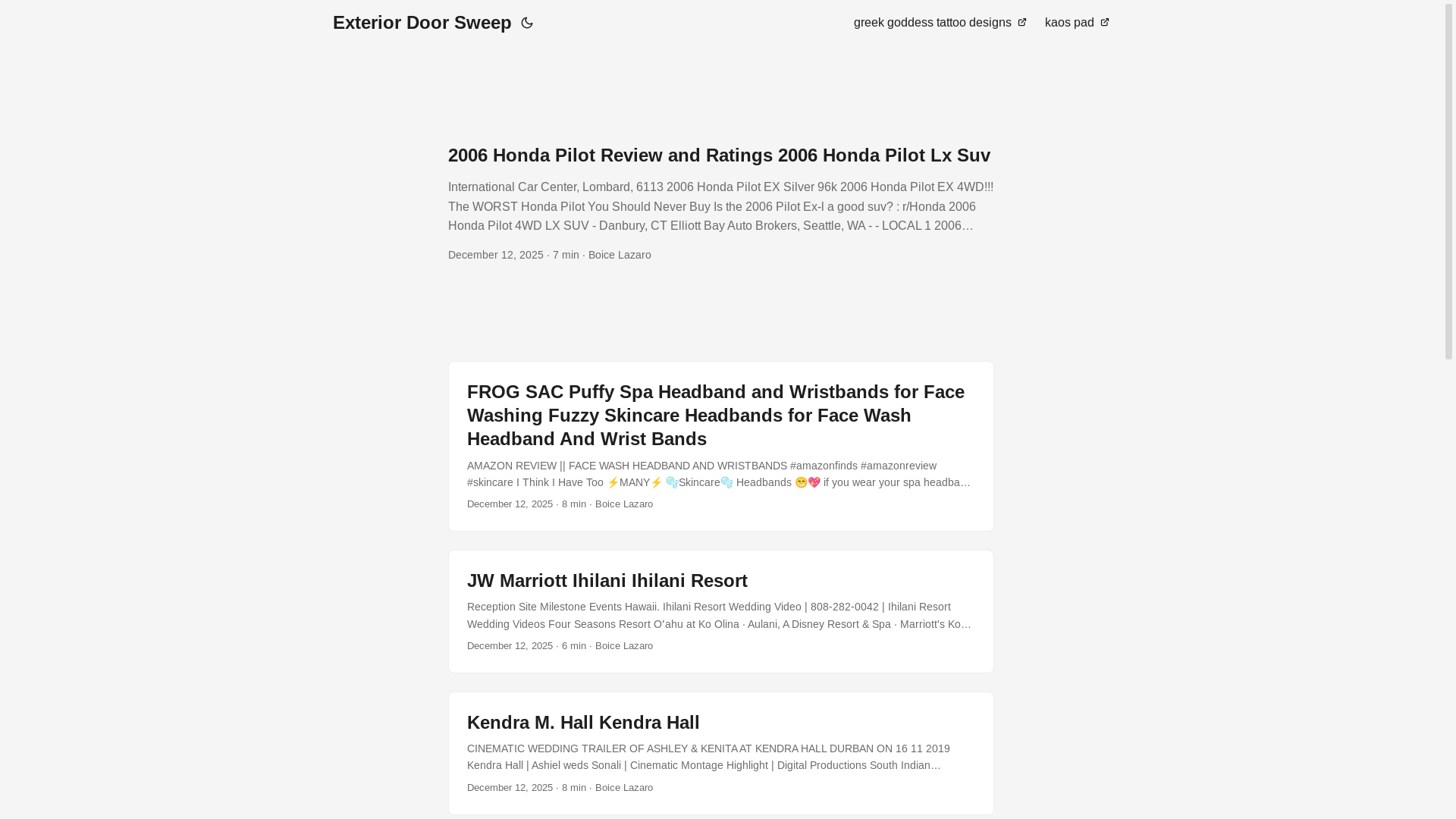 website screenshot of https://exteriordoorsweep.pages.dev/