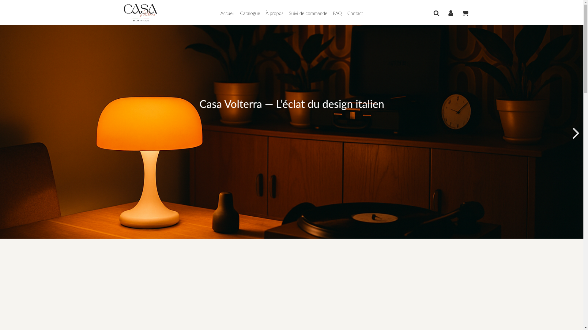 website screenshot of https://casavolterra.fr/