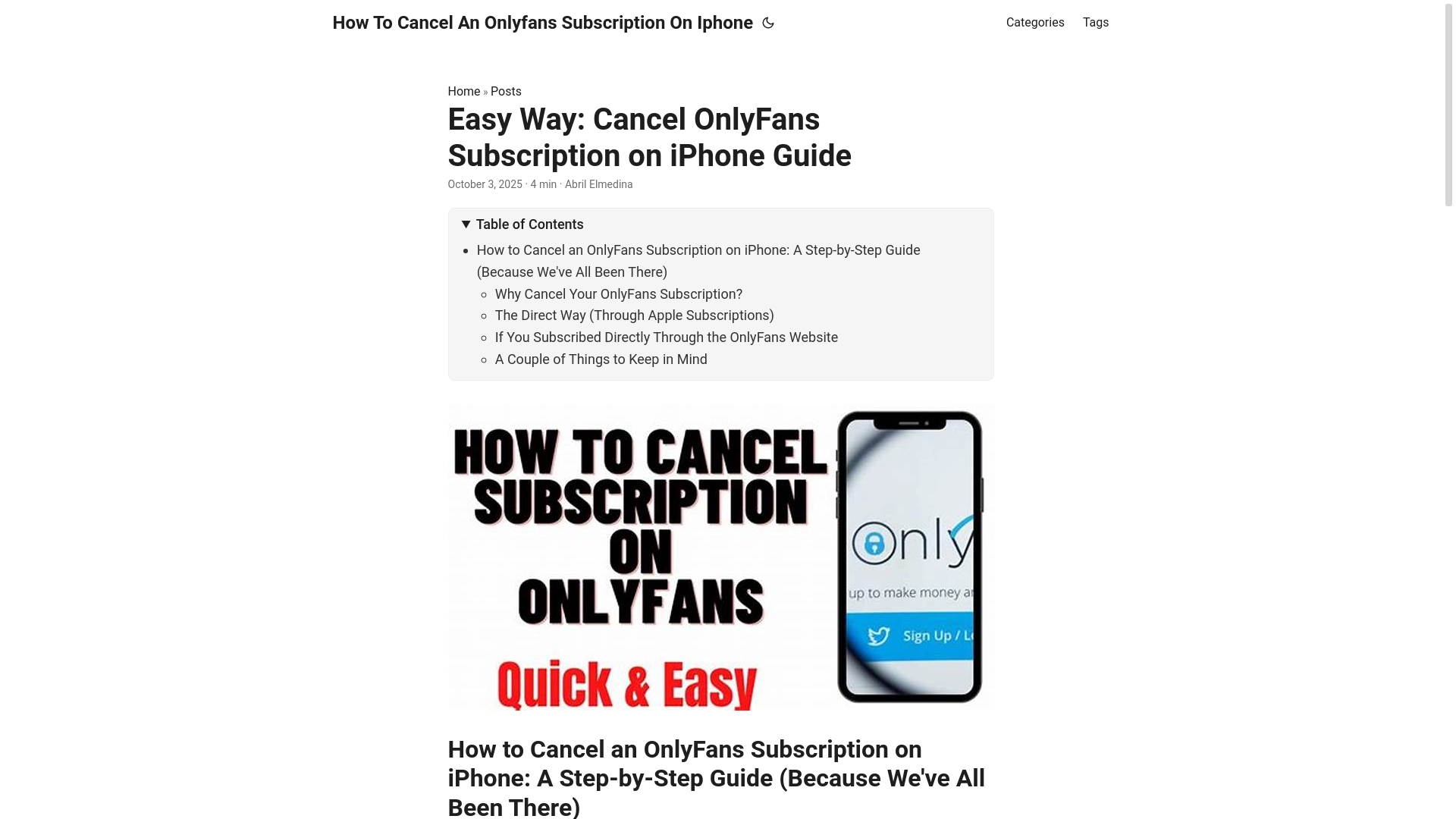 website screenshot of https://how-to-cancel-an-onlyfans-subscription-on-iphone.pages.dev/
