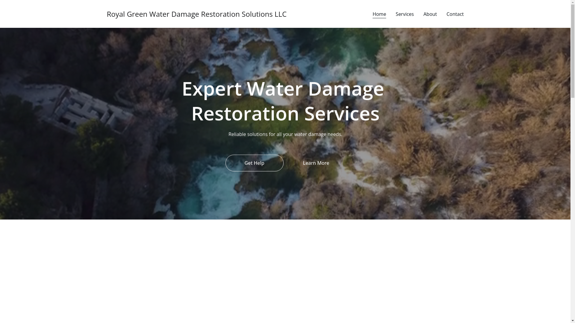 website screenshot of https://royalwaterdamagesolutions.site/