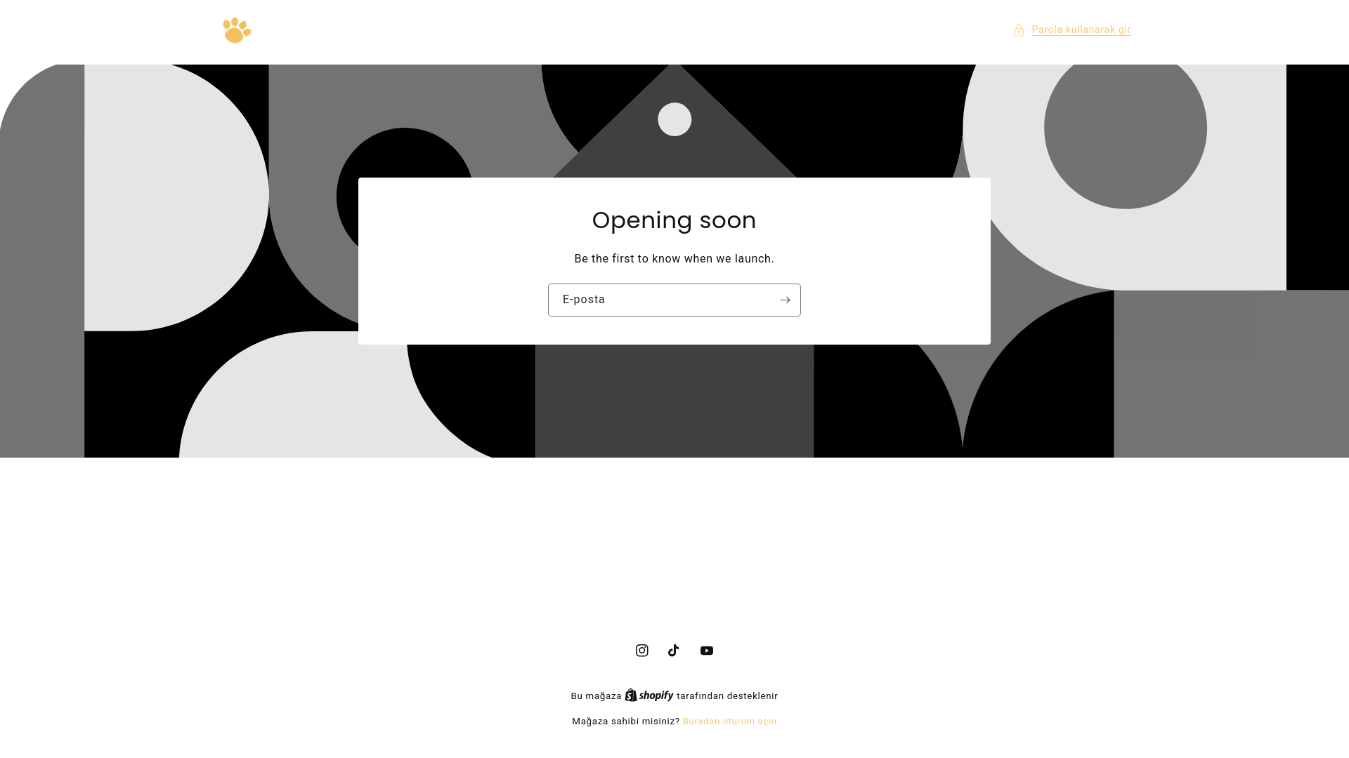 website screenshot of https://petiqostore.live/