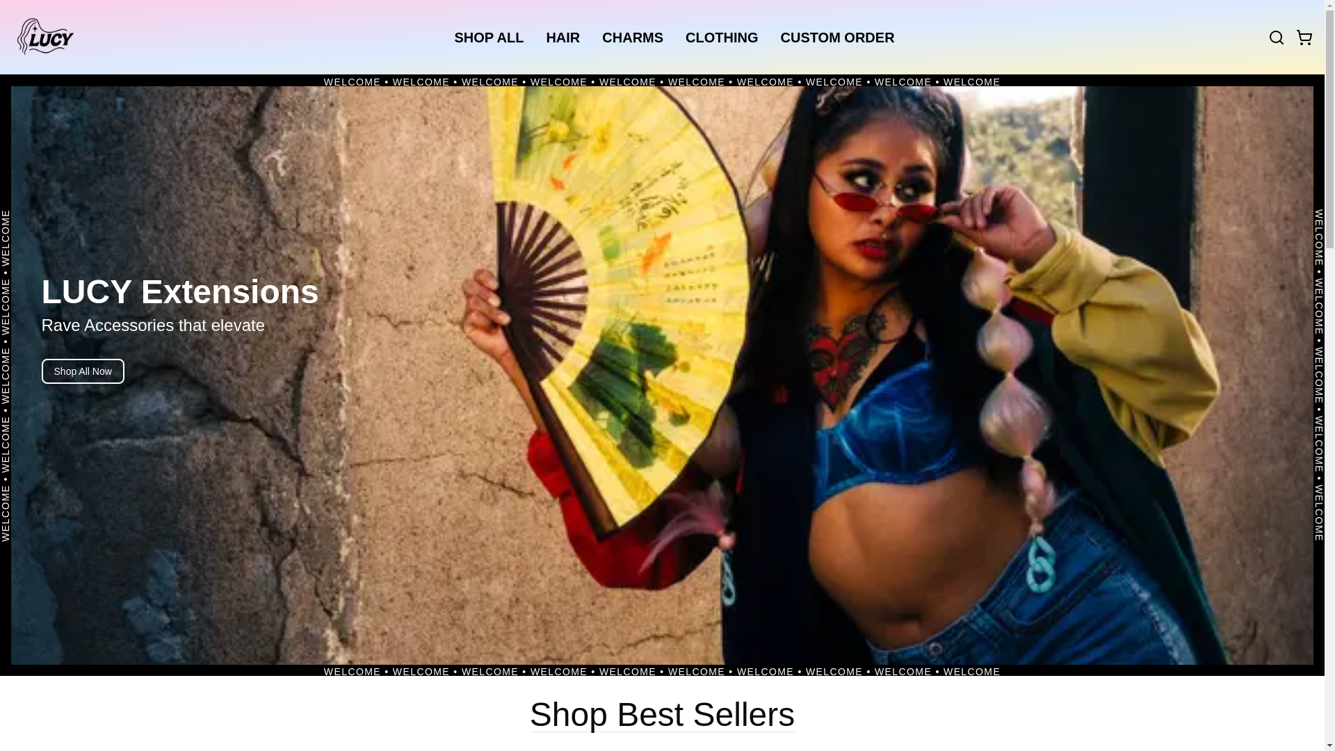 website screenshot of https://extenionsbylucy.com/