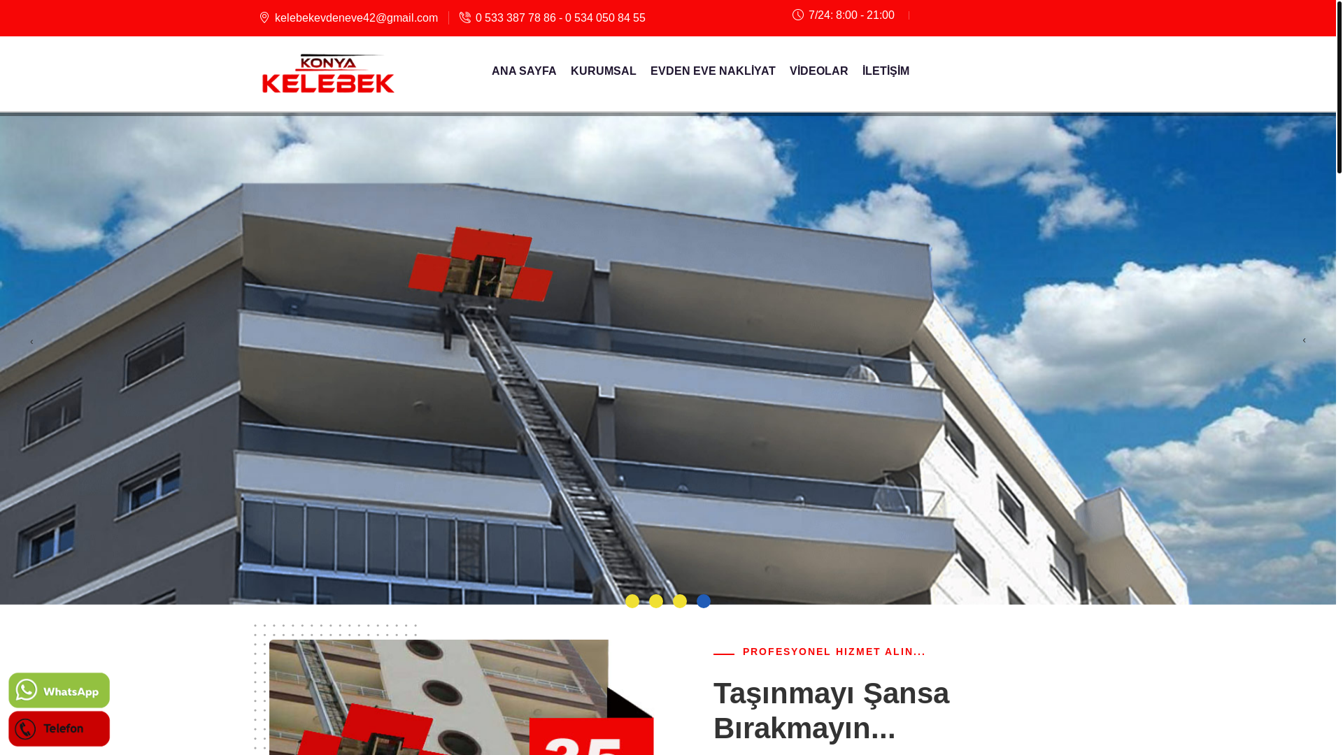 website screenshot of https://konkelebek.com.tr/
