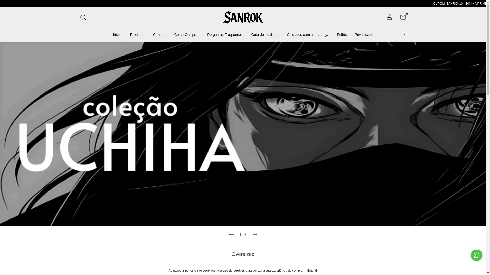 website screenshot of https://sanrok.com.br/