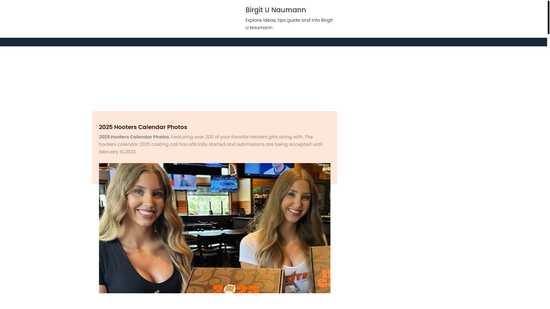 website screenshot of https://birgitunaumann.pages.dev/