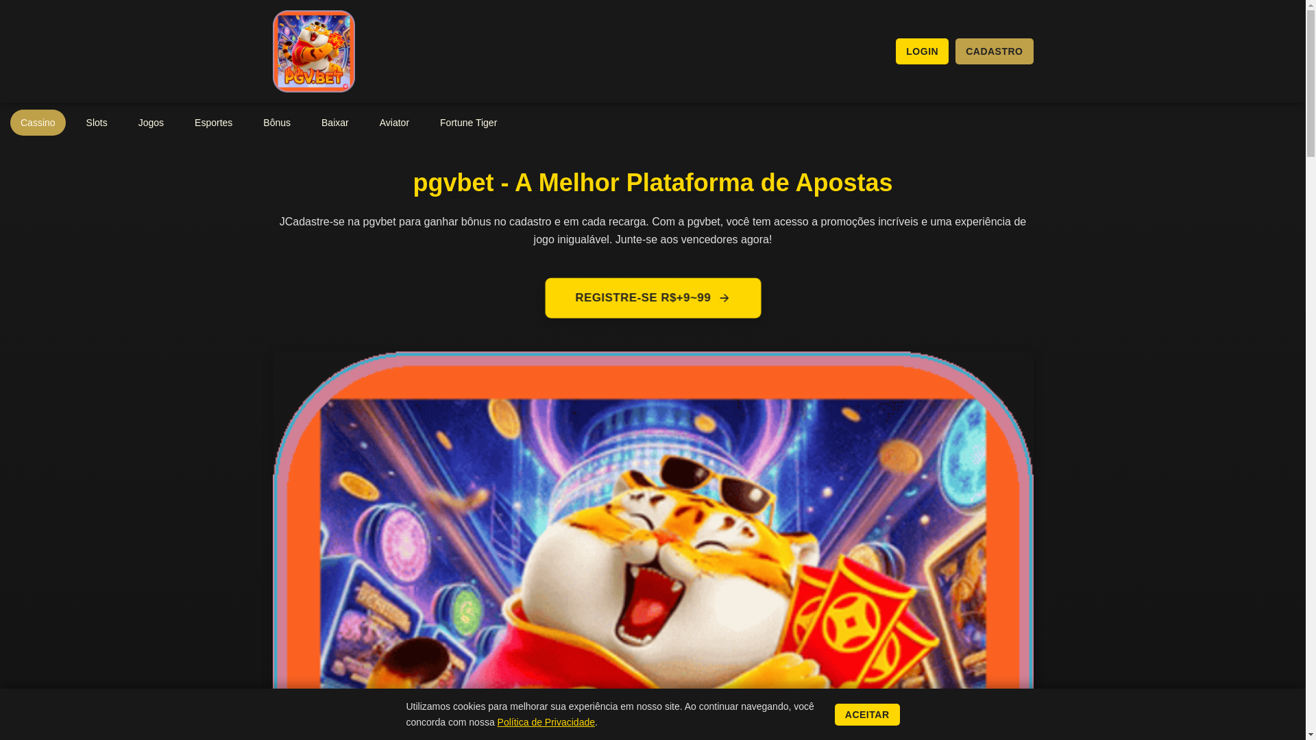 website screenshot of https://pgvbetin.com/