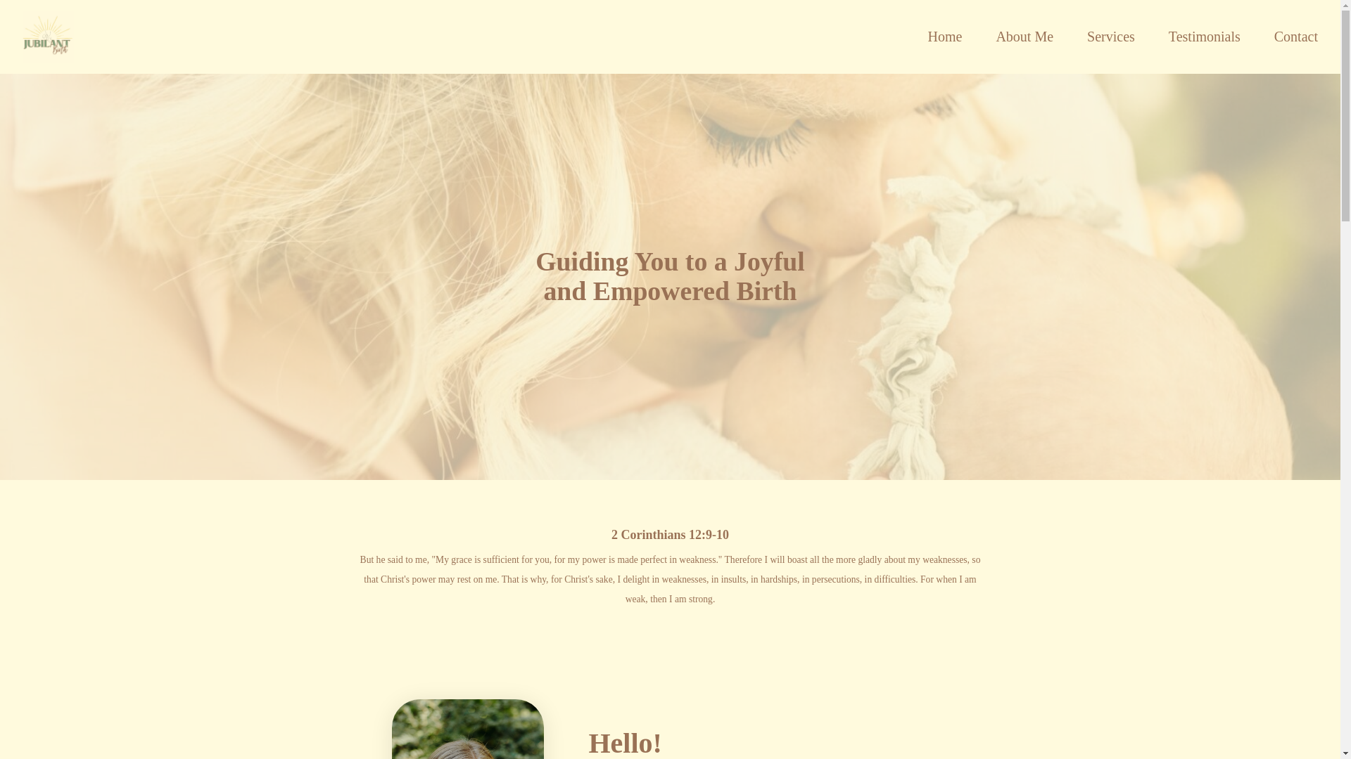 website screenshot of https://jubilant-birth.pages.dev/