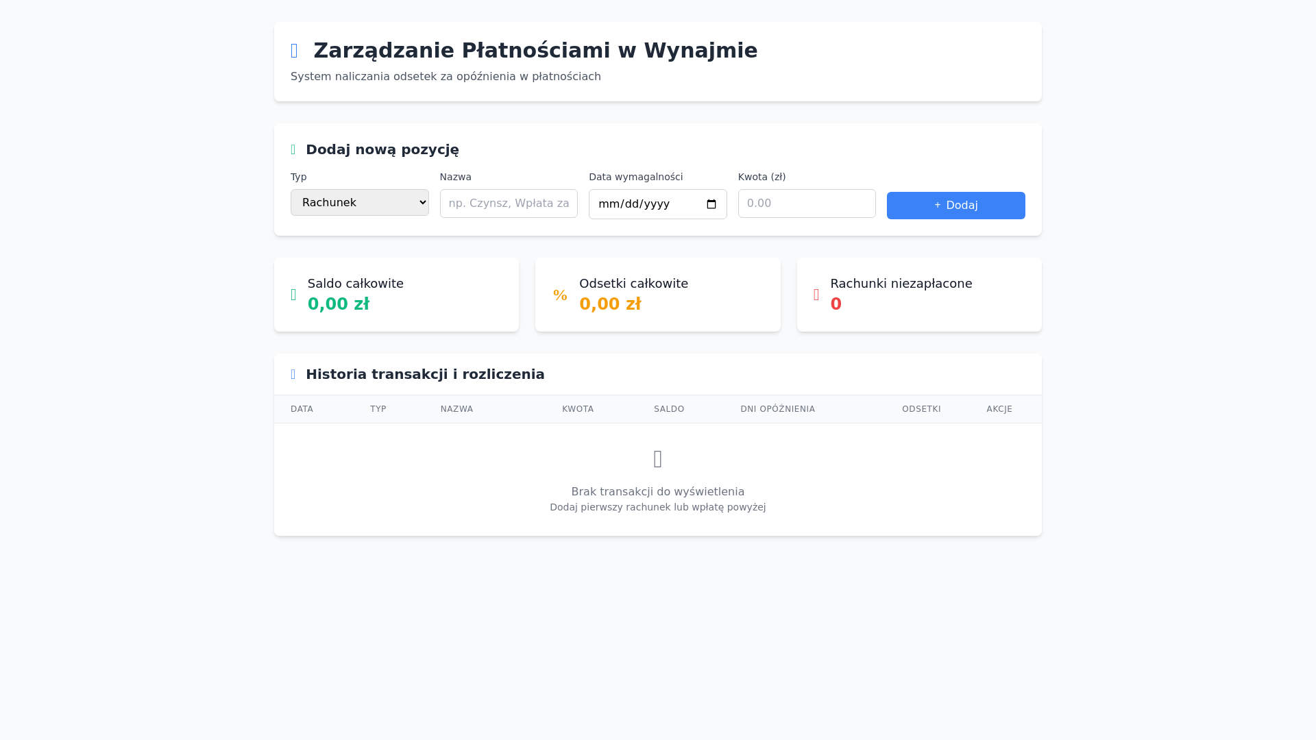 website screenshot of https://webapp-platnosci.pages.dev/