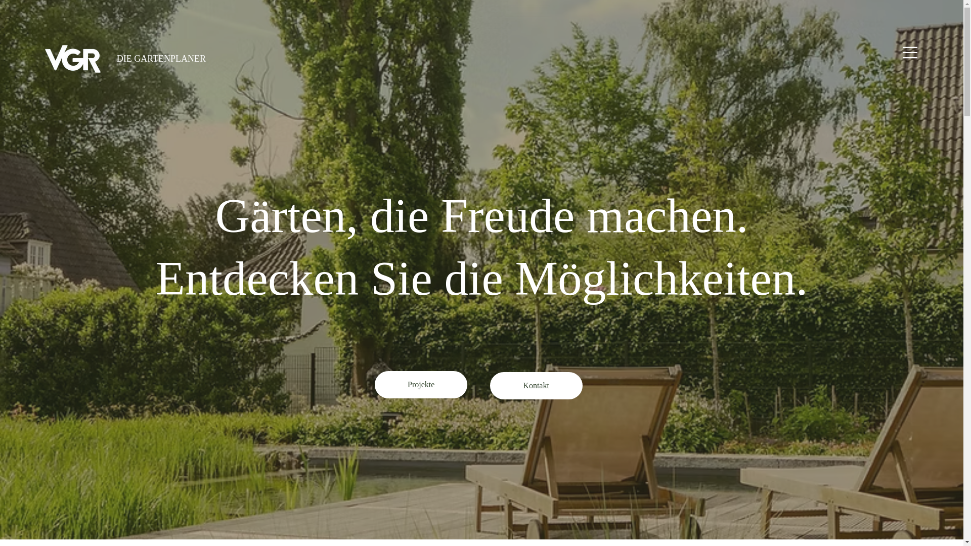 website screenshot of https://vgr-garten.de/